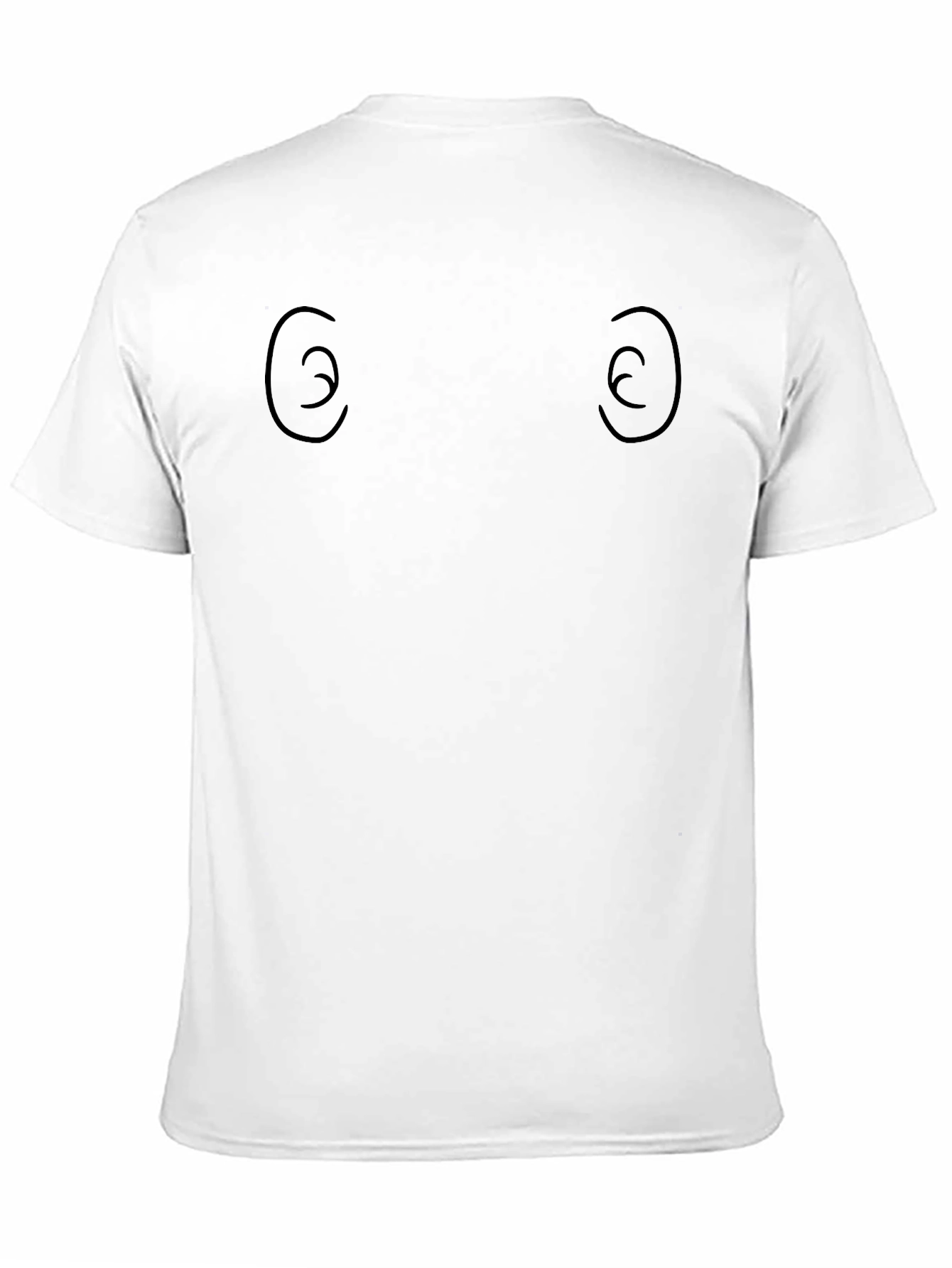 Black Funny Eye Chart Black T-Shirt view 11