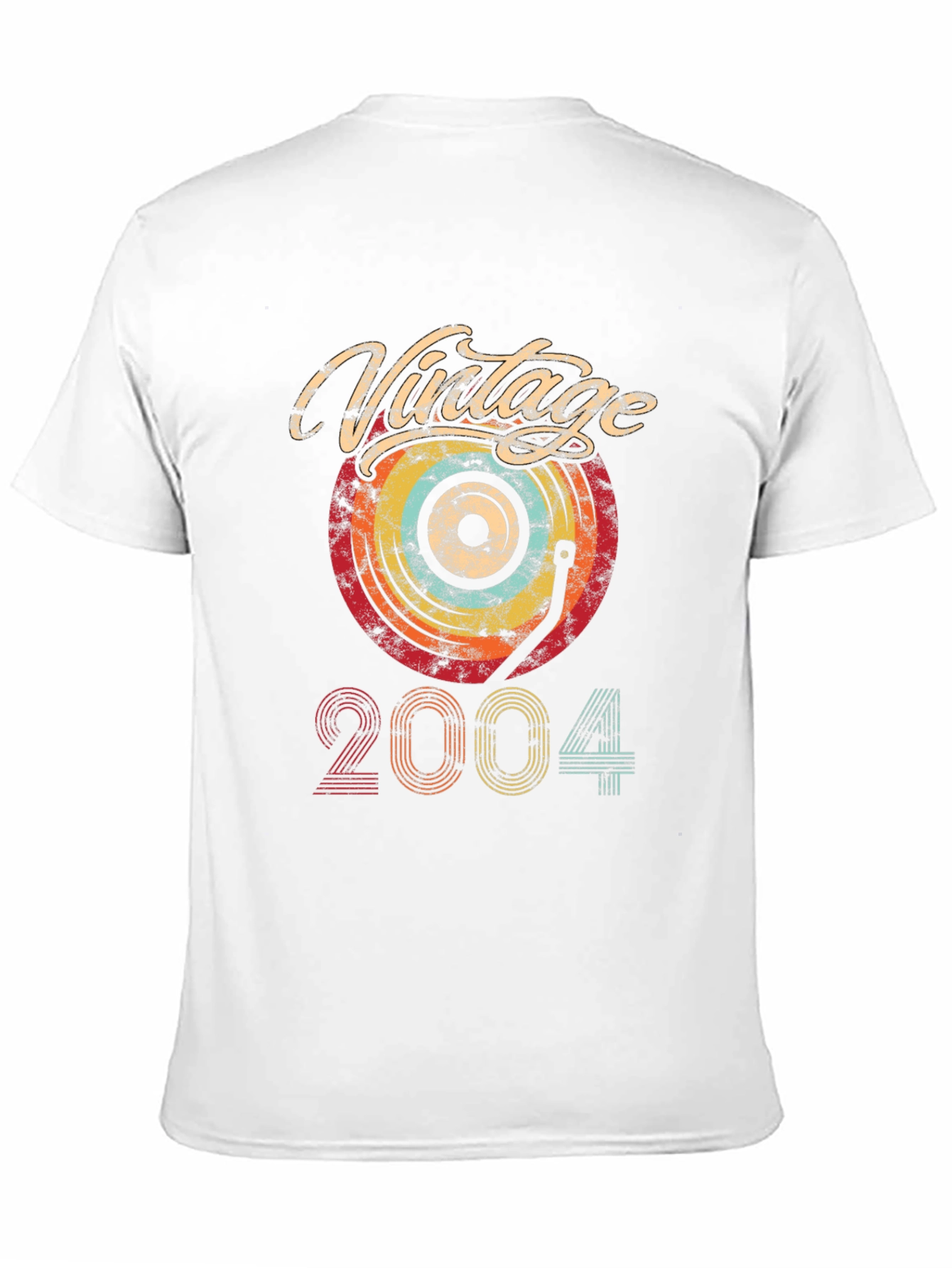 Black Vintage 2004 Record T-Shirt view 11