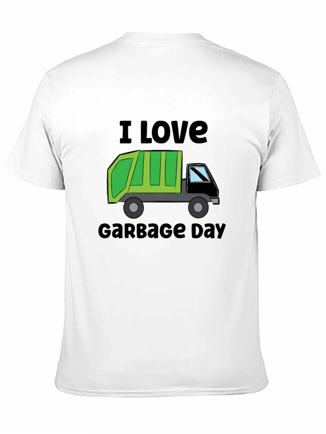 Black I Love Garbage Day T-Shirt - Novelty Graphic Tee view 11