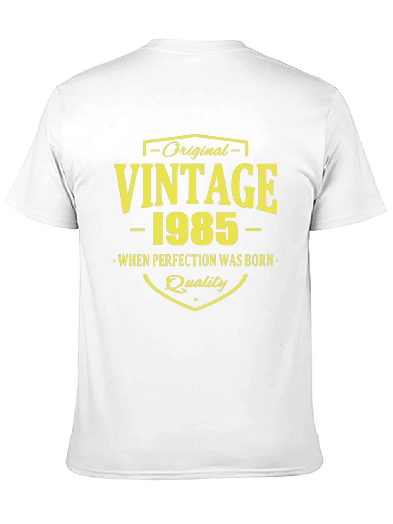 Black Vintage 1985 Perfection T-Shirt view 11