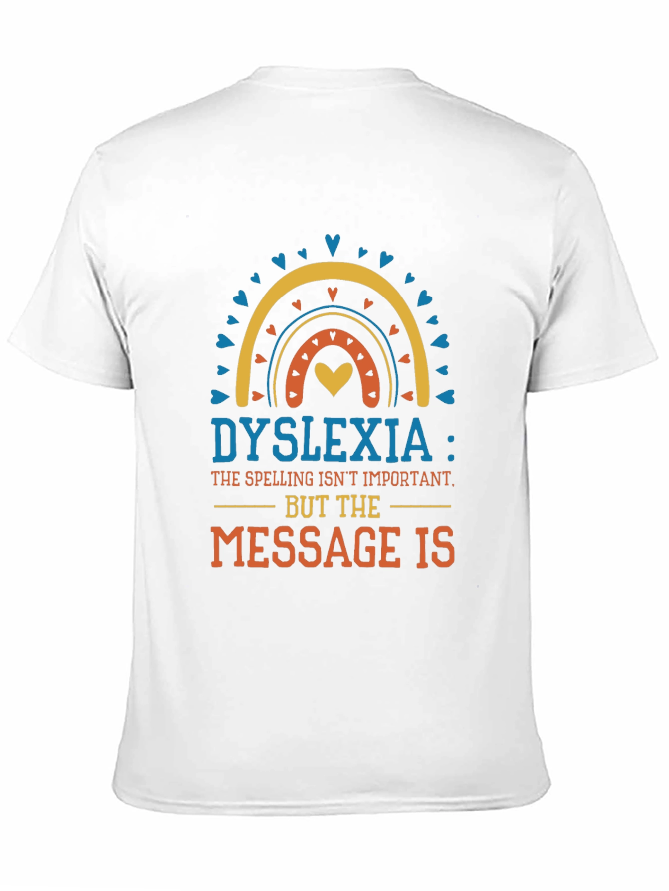 Black Dyslexia Awareness T-Shirt: Spelling Isn't Important view 11