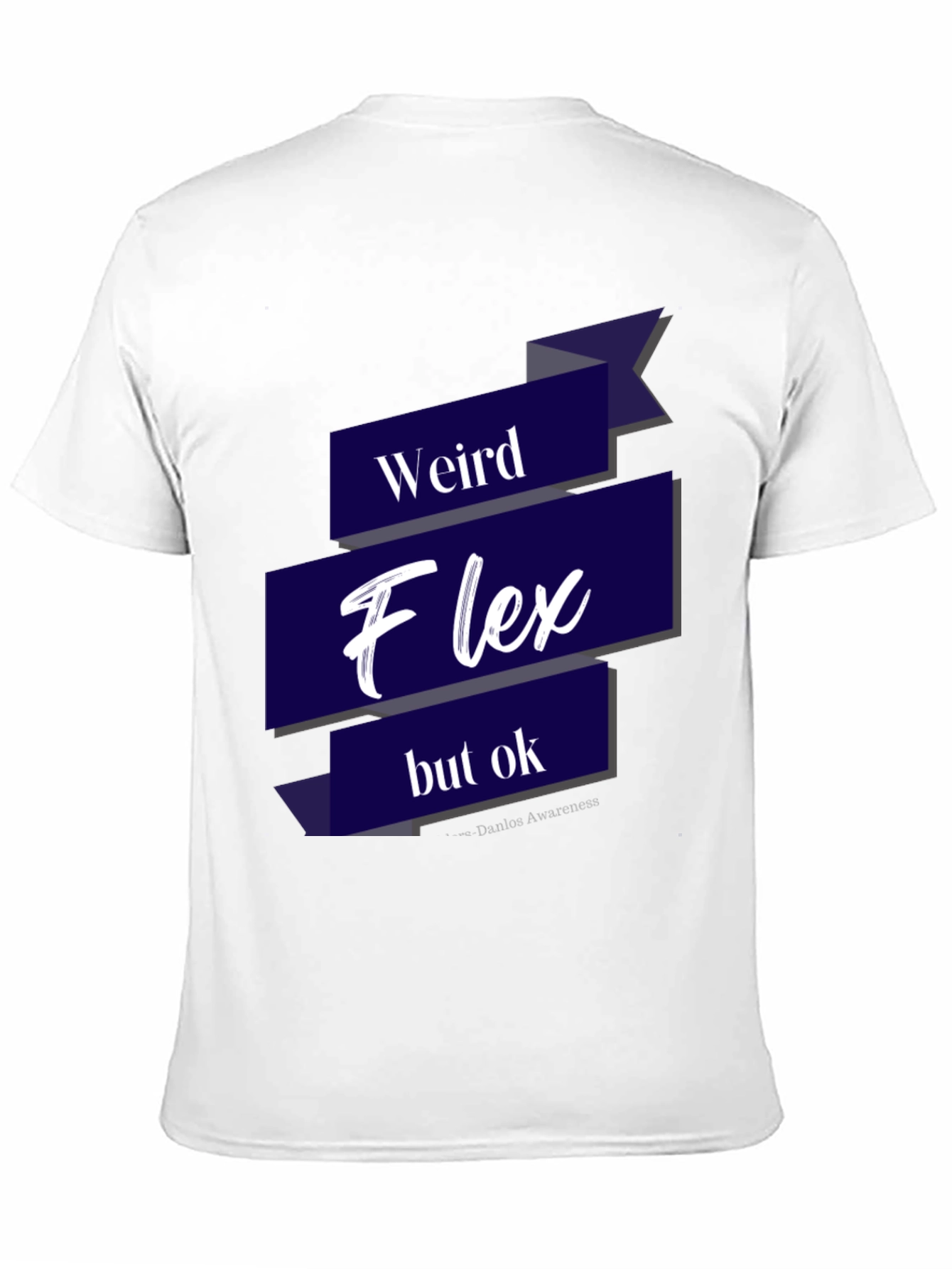Black Weird Flex T-Shirt - Funny Slogan Tee view 11