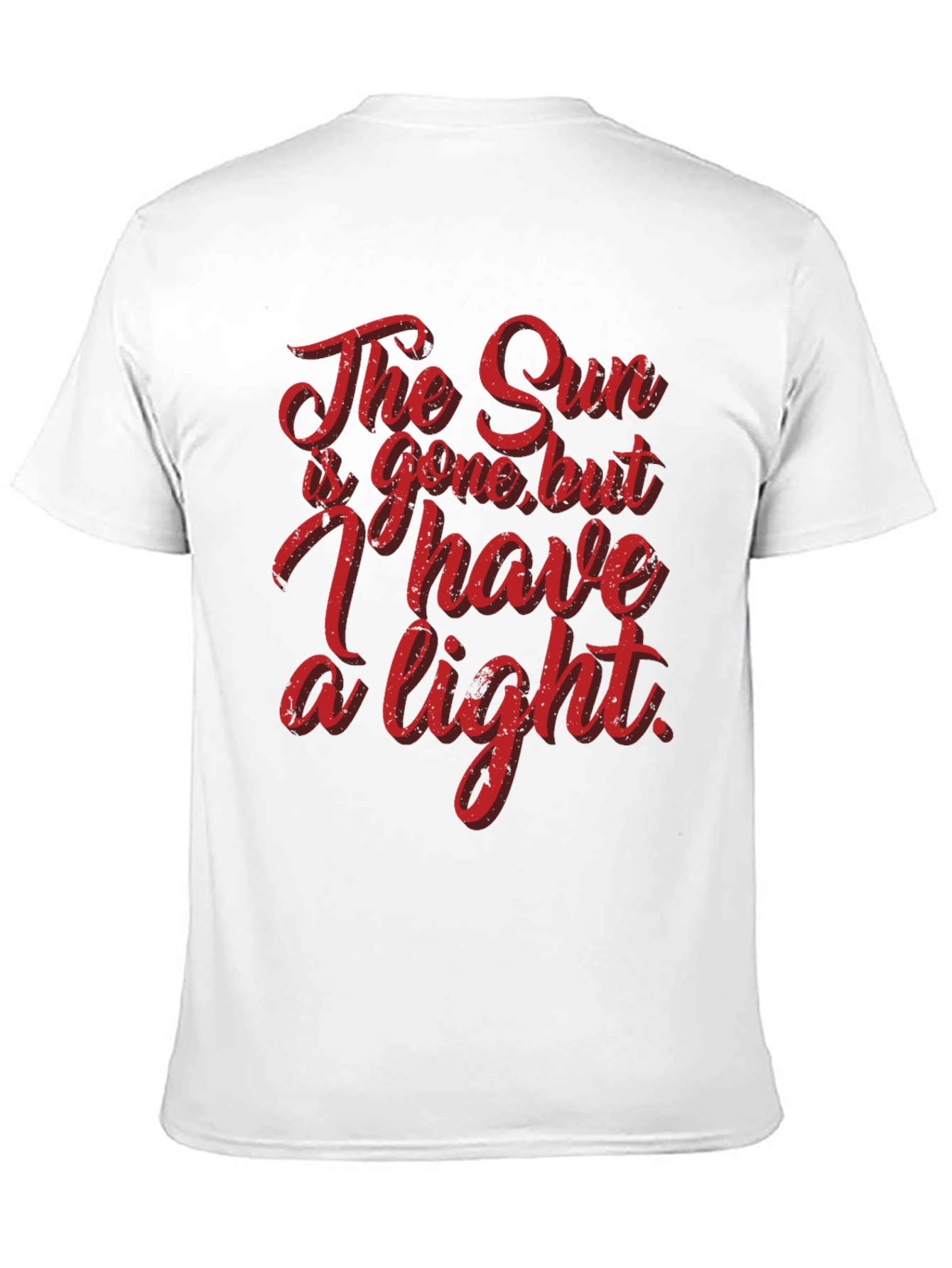 Black The Sun is Gone T-Shirt - Black Graphic Tee view 11