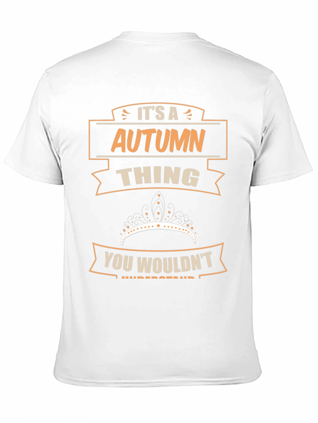 Black It's a Autumn Thing T-Shirt view 11