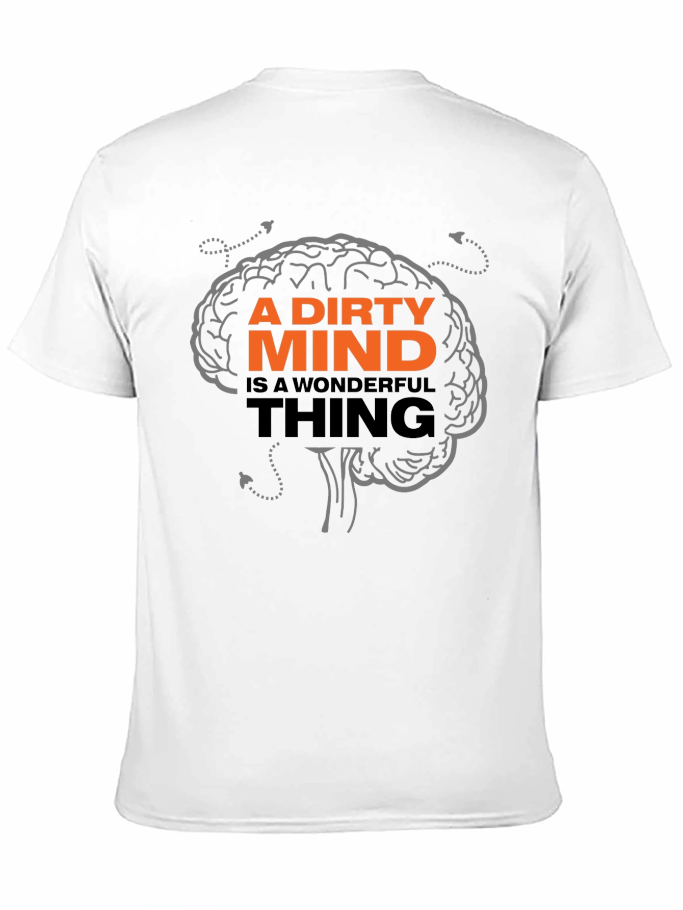 Black Dirty Mind Wonderful Thing Graphic Tee view 11