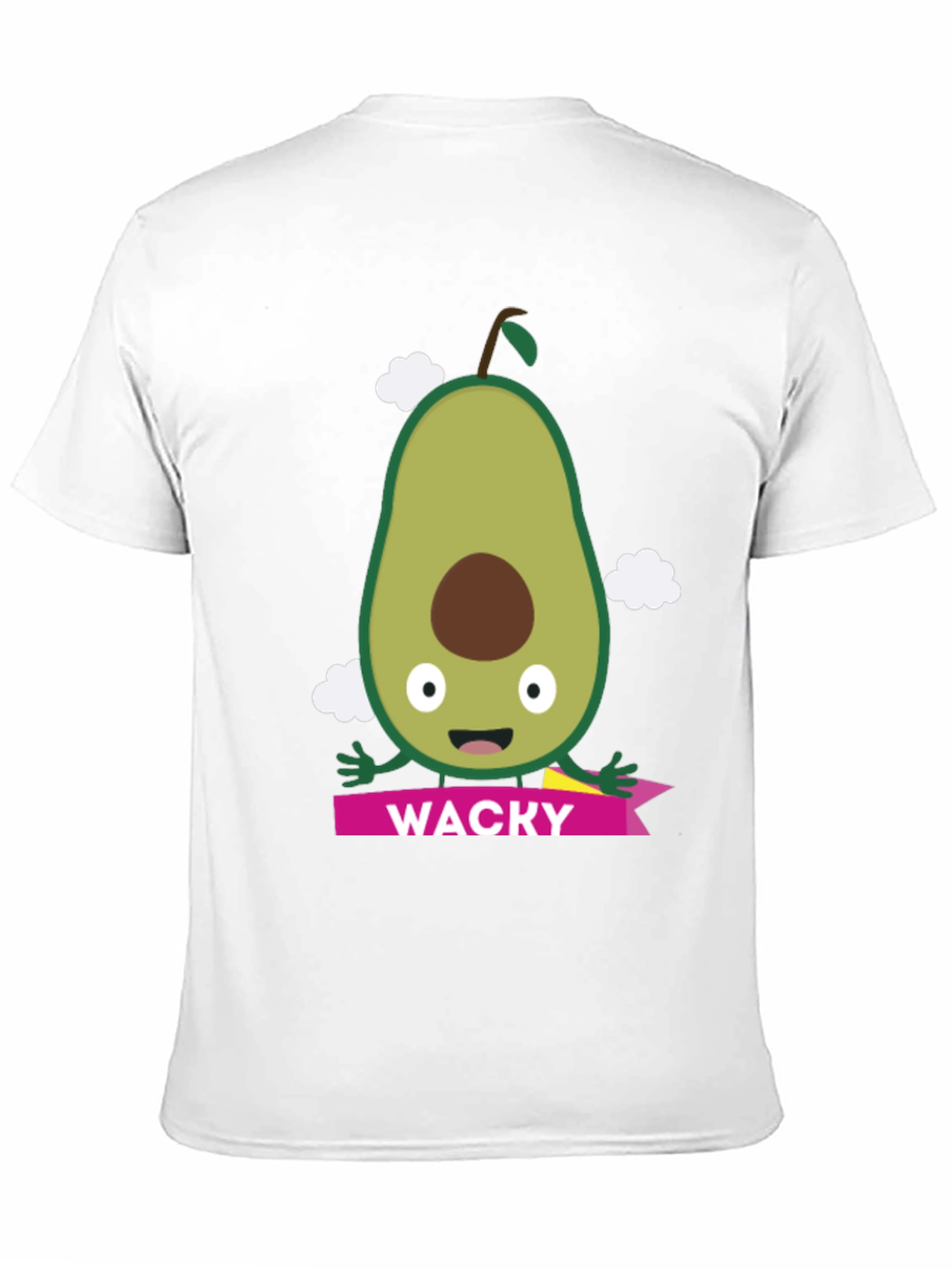 Black Wacky Avocado Graphic T-Shirt - Unique & Fun! view 11