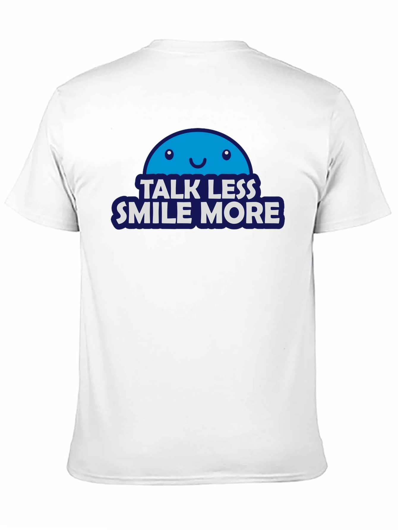 Black Talk Less Smile More T-Shirt - Positive Vibes Tee view 11