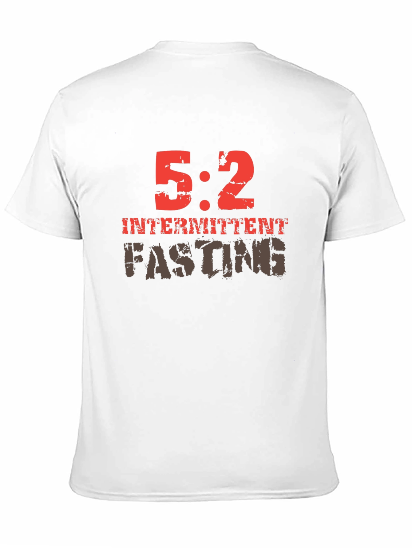 Black 5:2 Intermittent Fasting Graphic Tee view 11