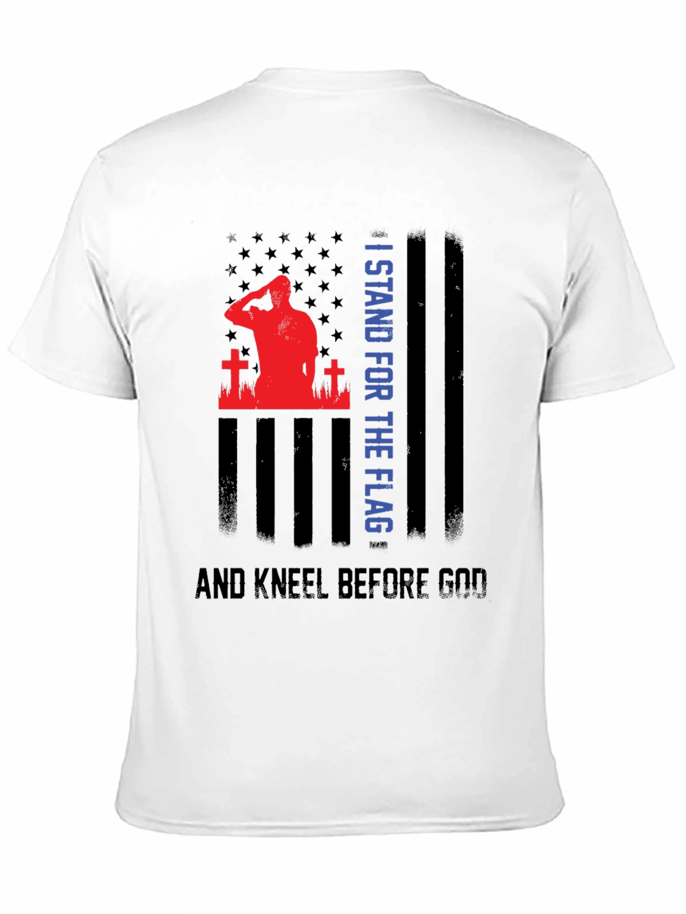 I Stand For The Flag Graphic T-Shirt - 11