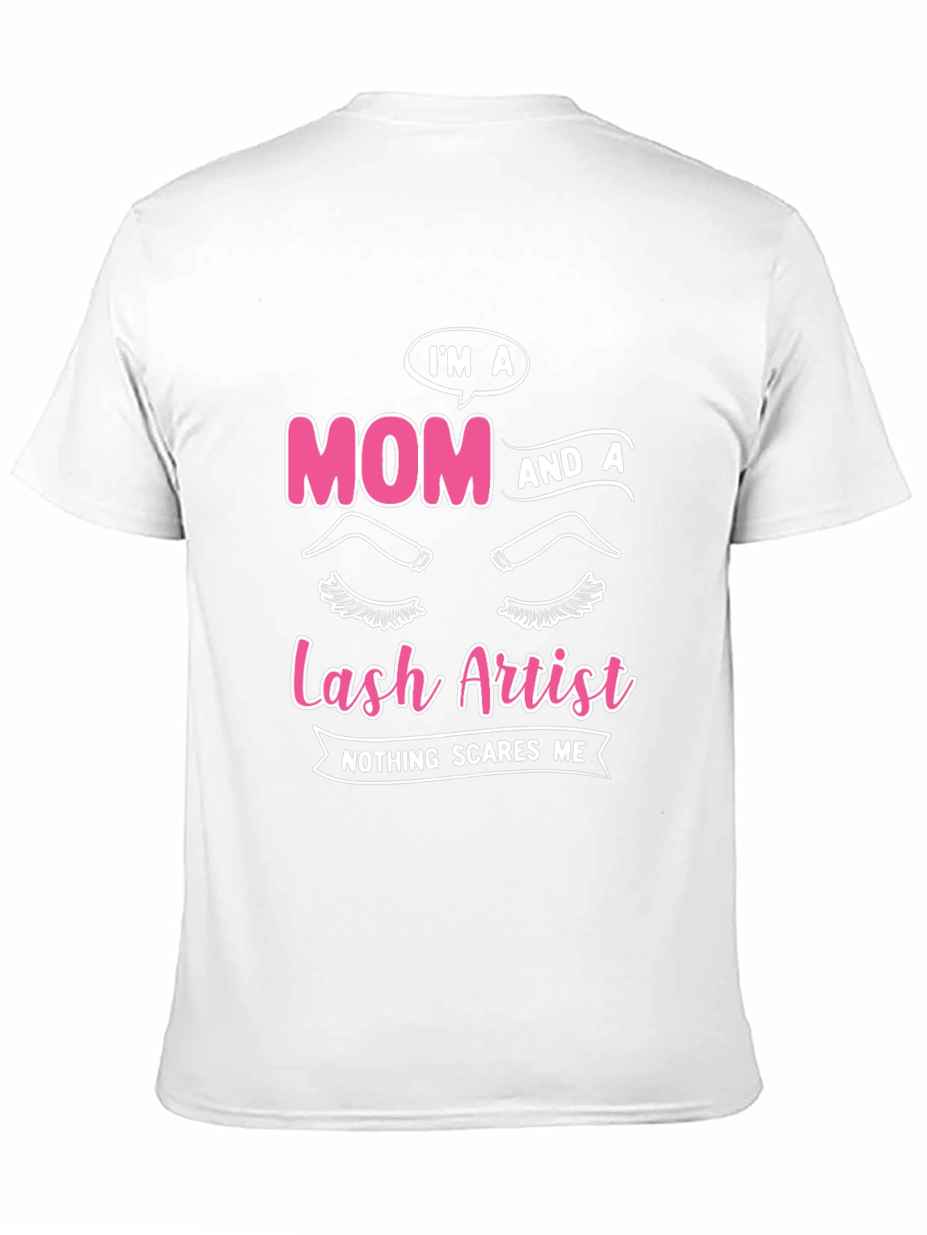 Black Mom and Lash Artist Graphic Tee view 11