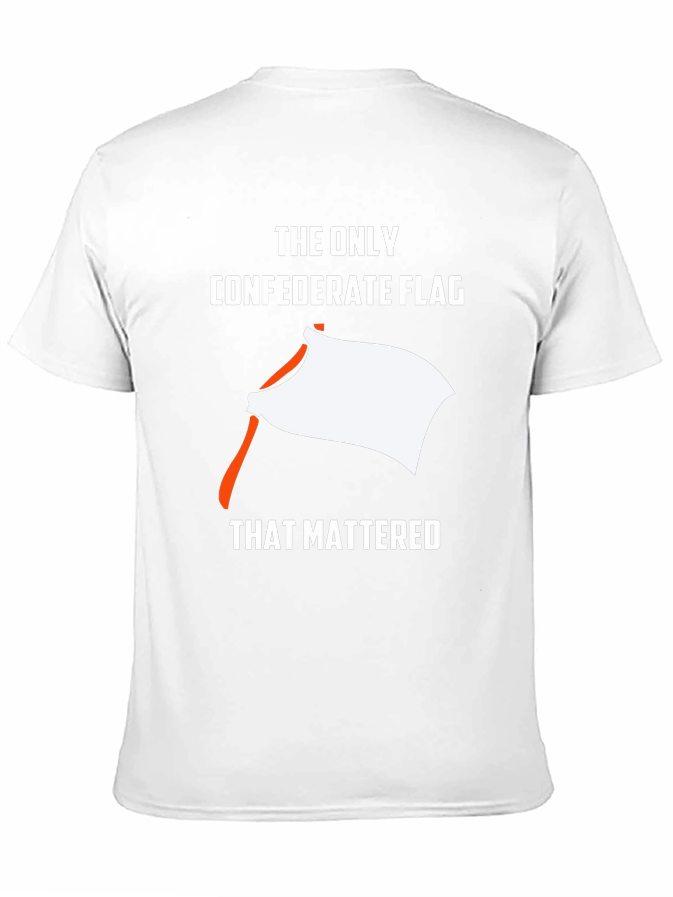 Black Confederate Flag Parody T-Shirt view 11