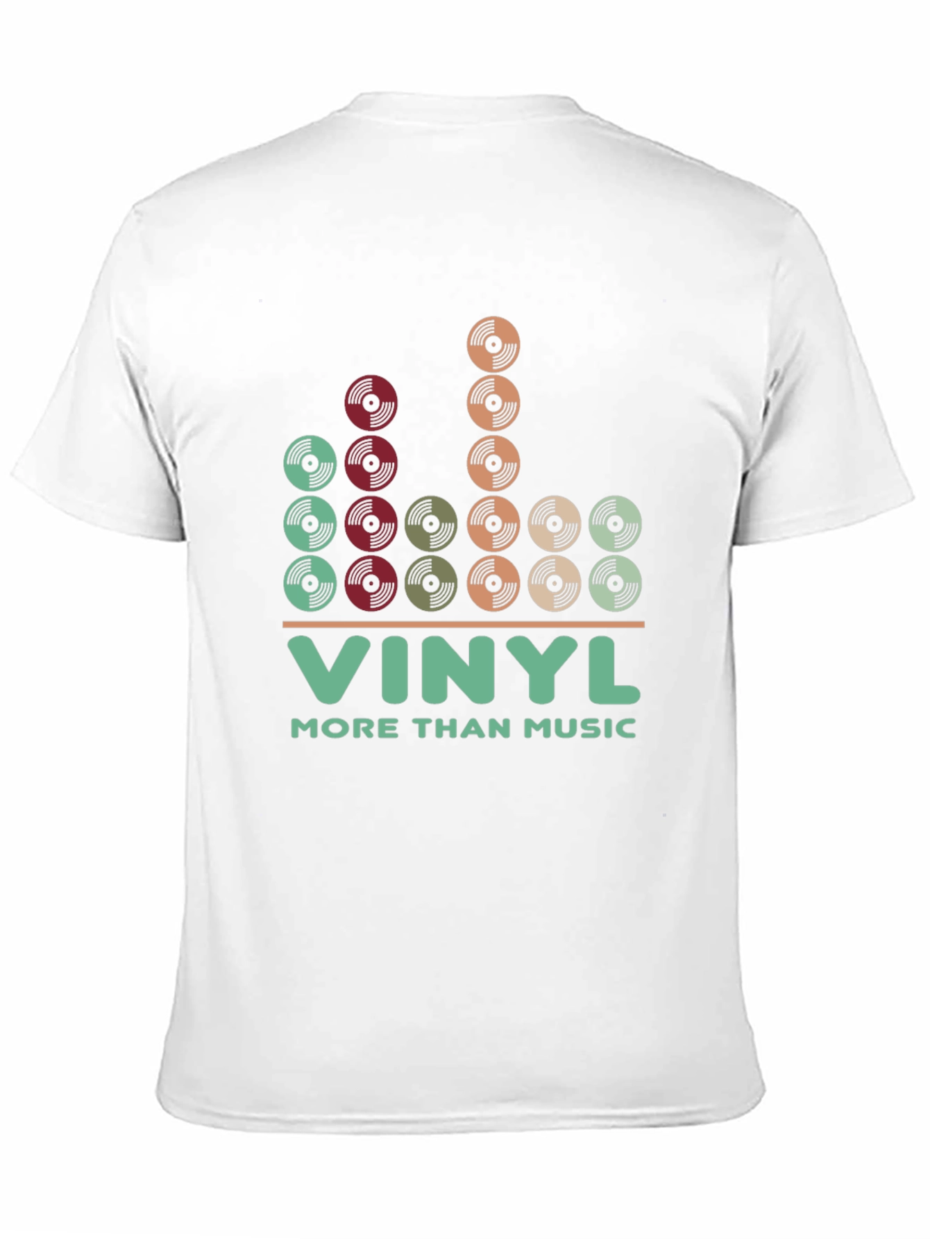 Black Vinyl More Than Music Graphic T-Shirt view 11