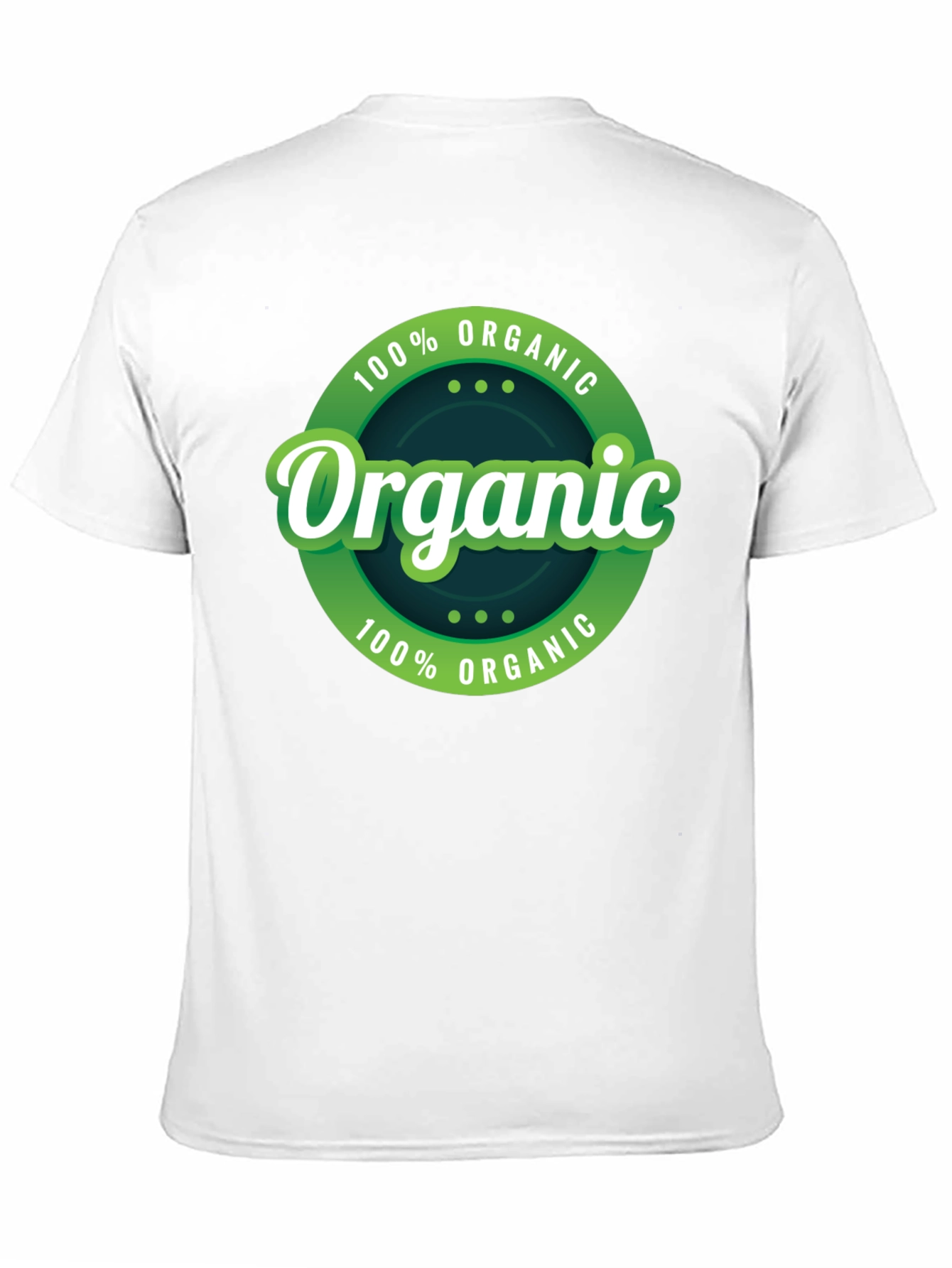 Black Organic Cotton T-Shirt - Eco Friendly view 11