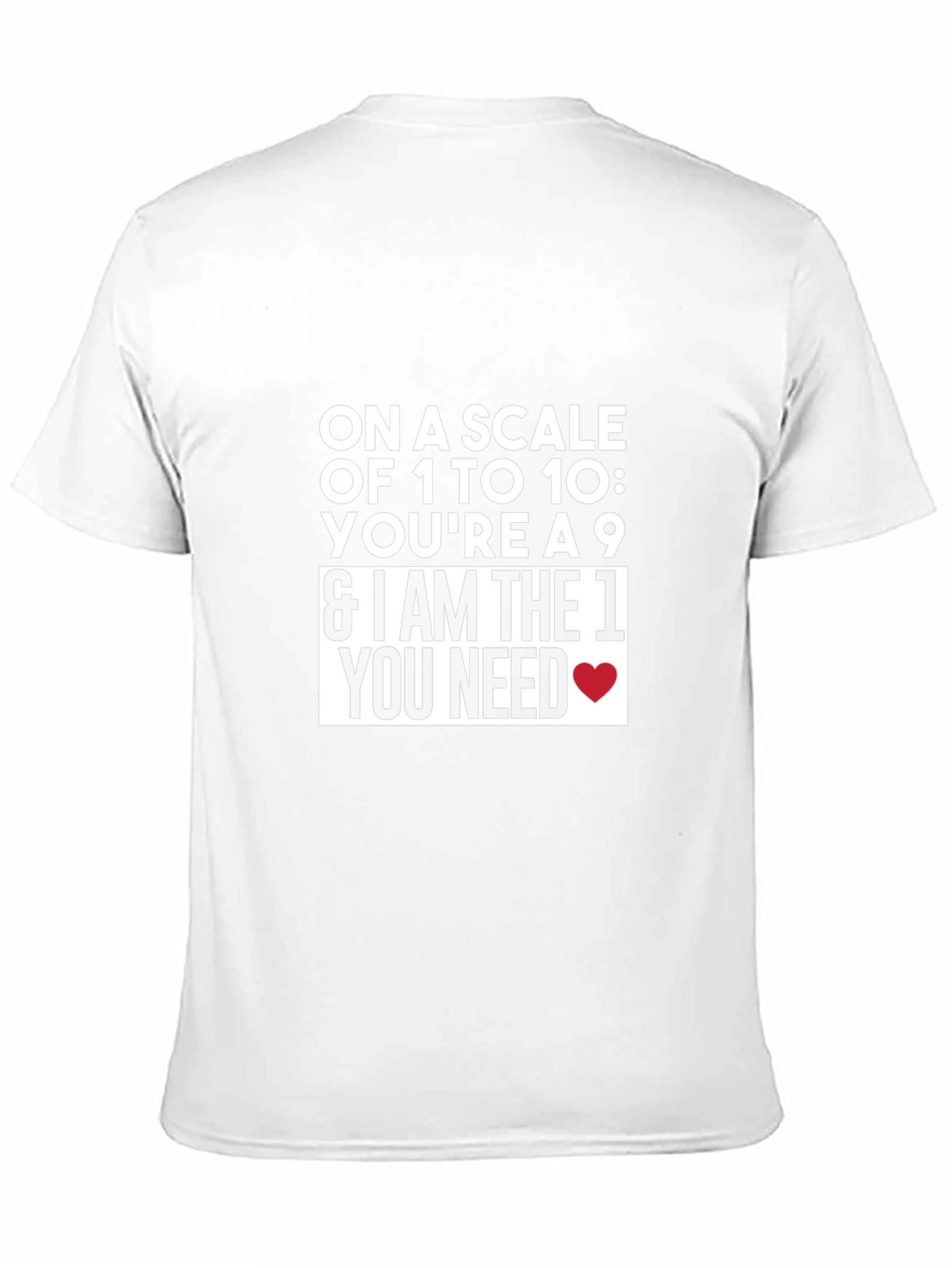 Black Funny Graphic Tee: "On a Scale of 1 to 10..." view 11