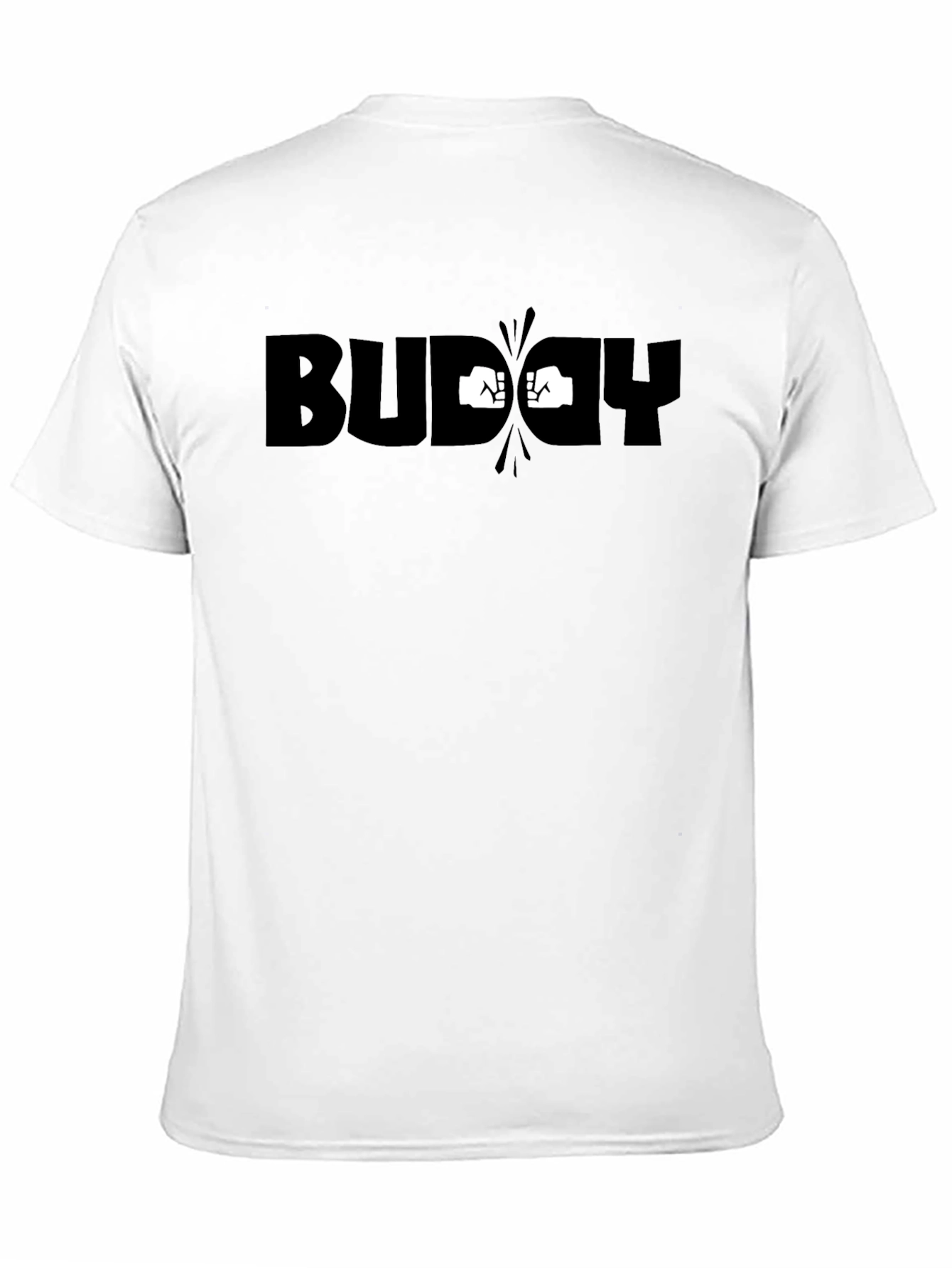 Black Buddy Punch Black Graphic Tee view 11