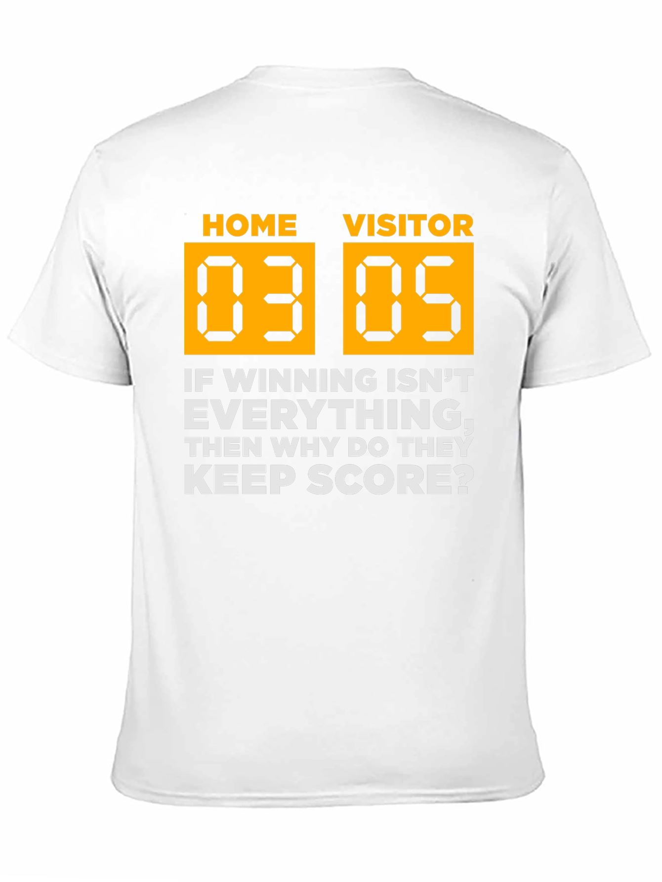 Black Home Vs Visitor Graphic Tee view 11