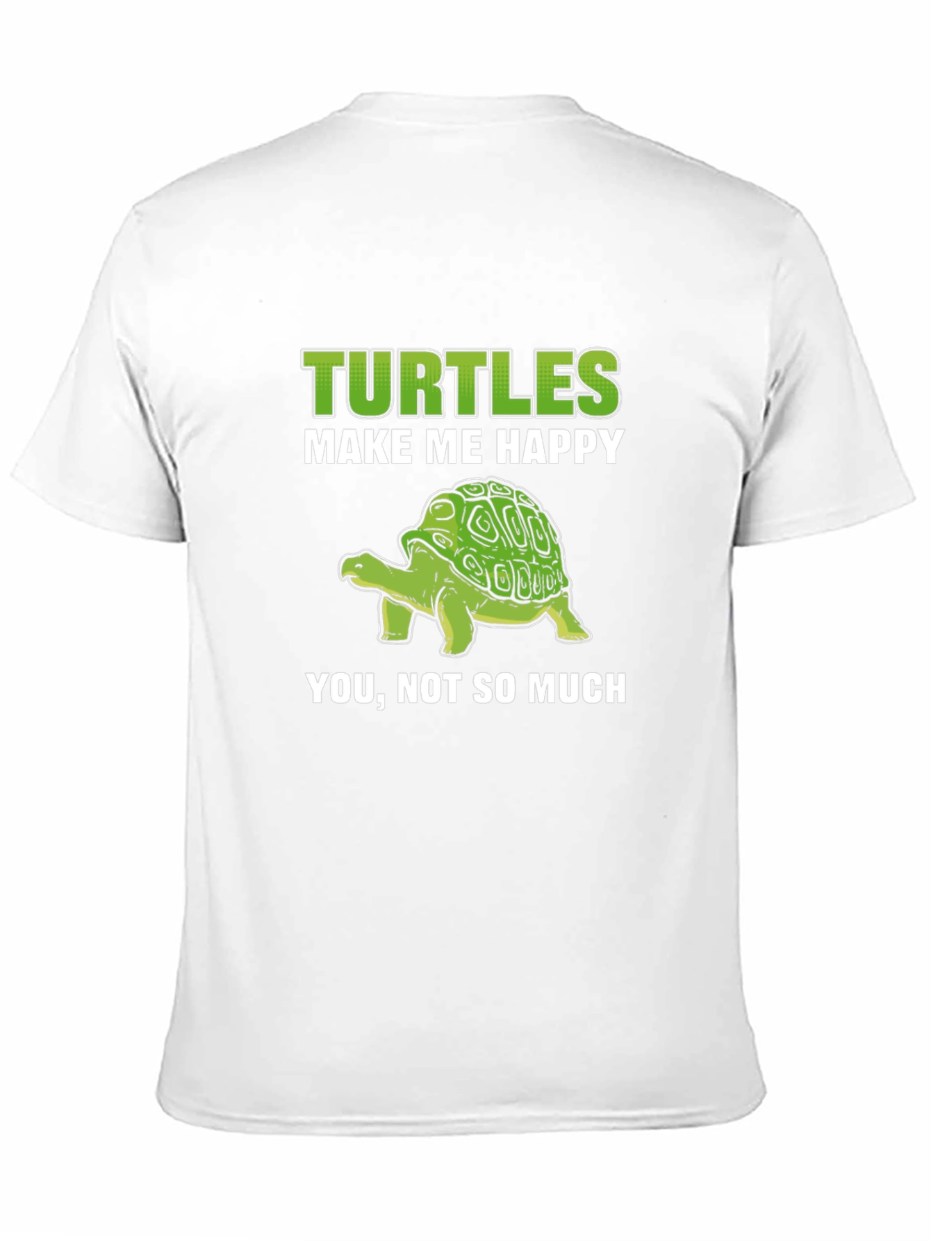 Black Turtles Make Me Happy Graphic Tee view 11
