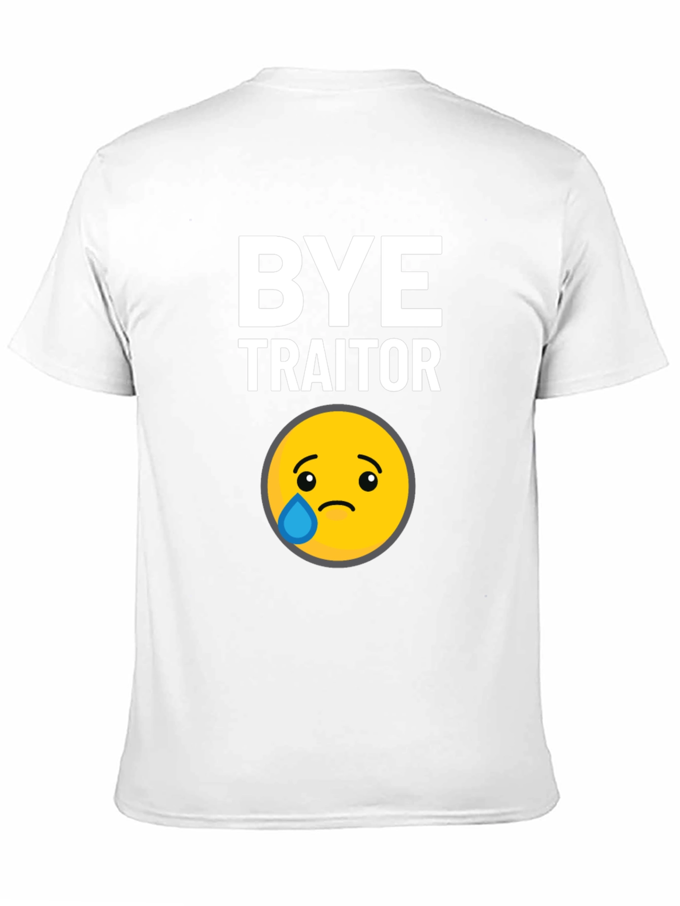 Black Bye Traitor T-Shirt view 11