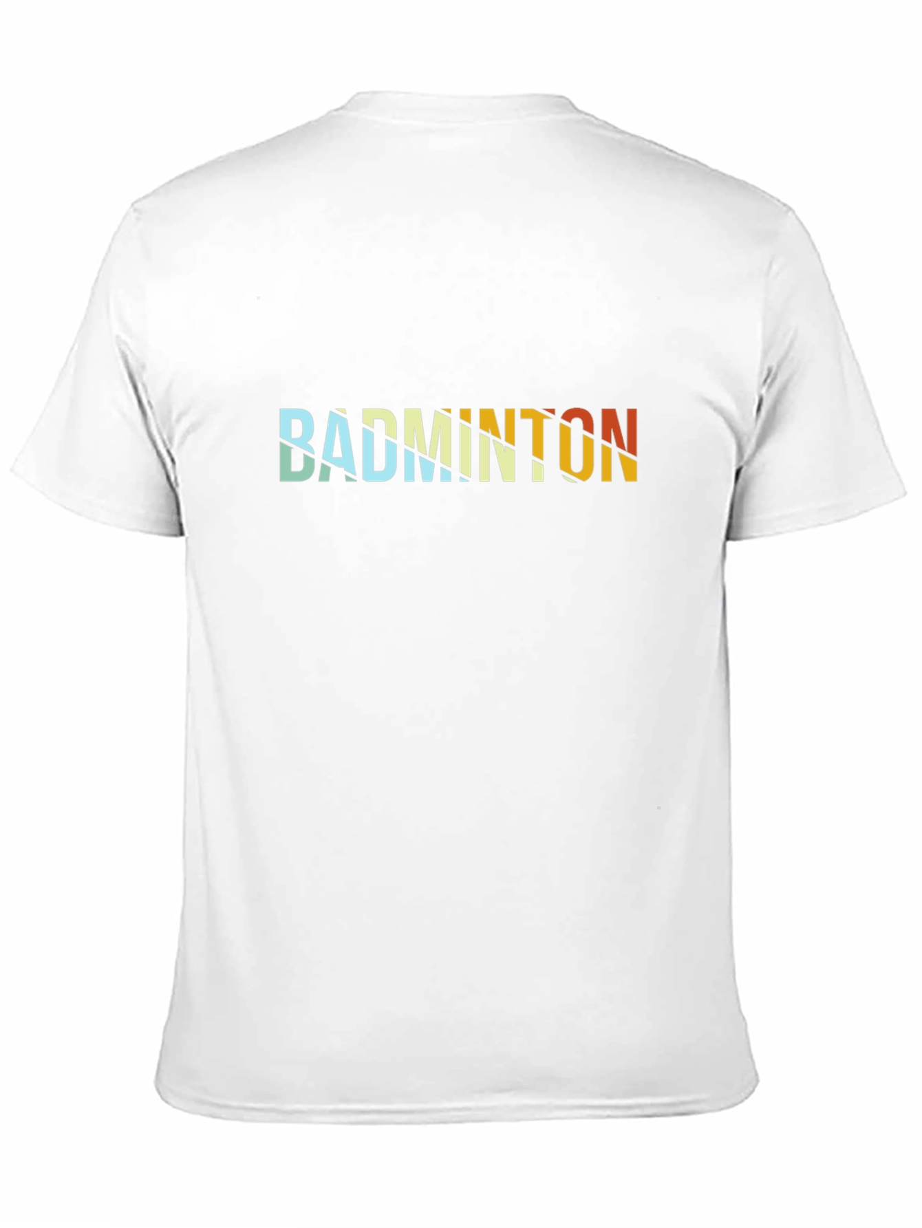Black Badminton Graphic Tee - Stylish Retro Sports Shirt view 11