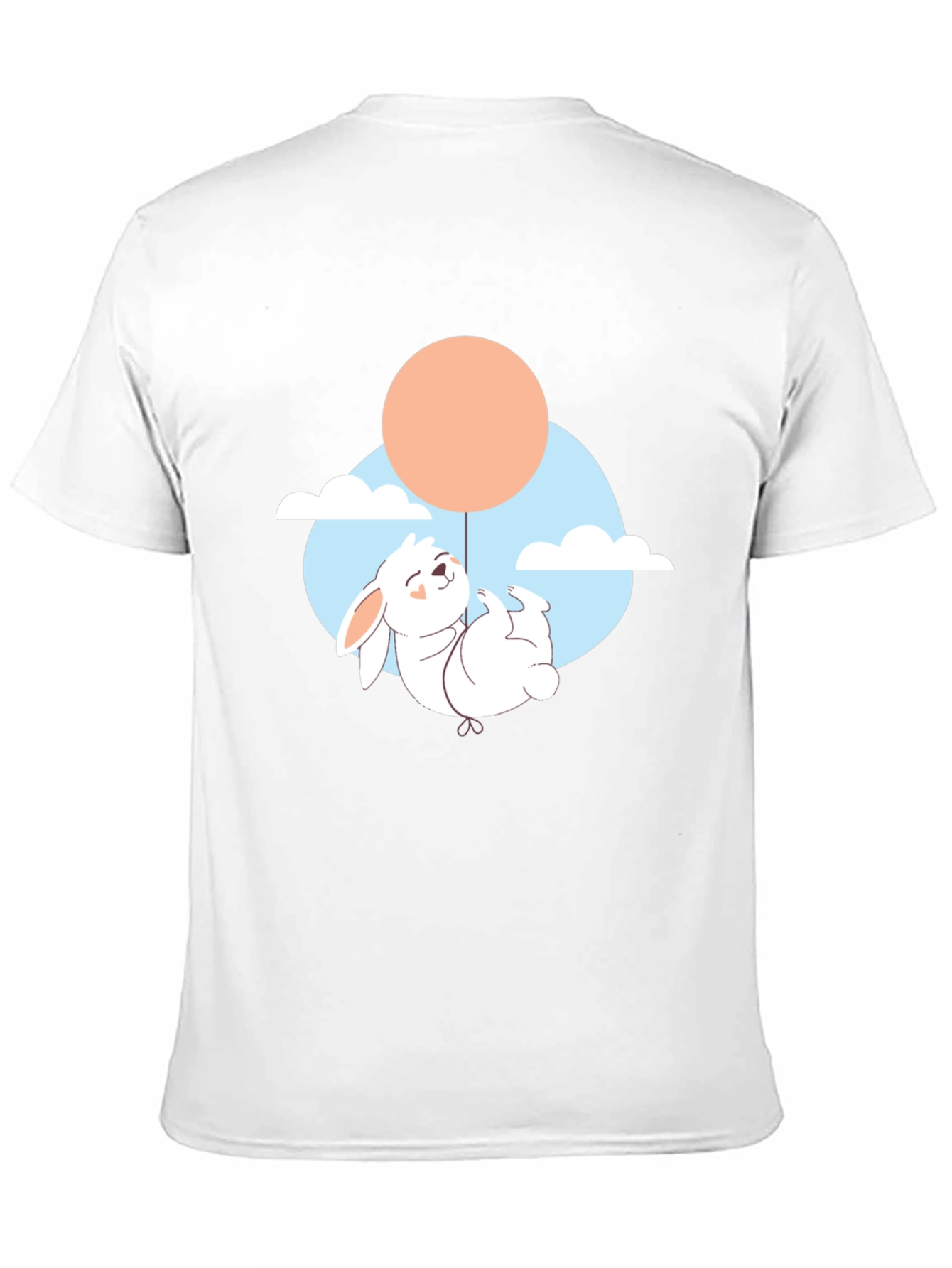 Black Rabbit Balloon Graphic Tee view 11