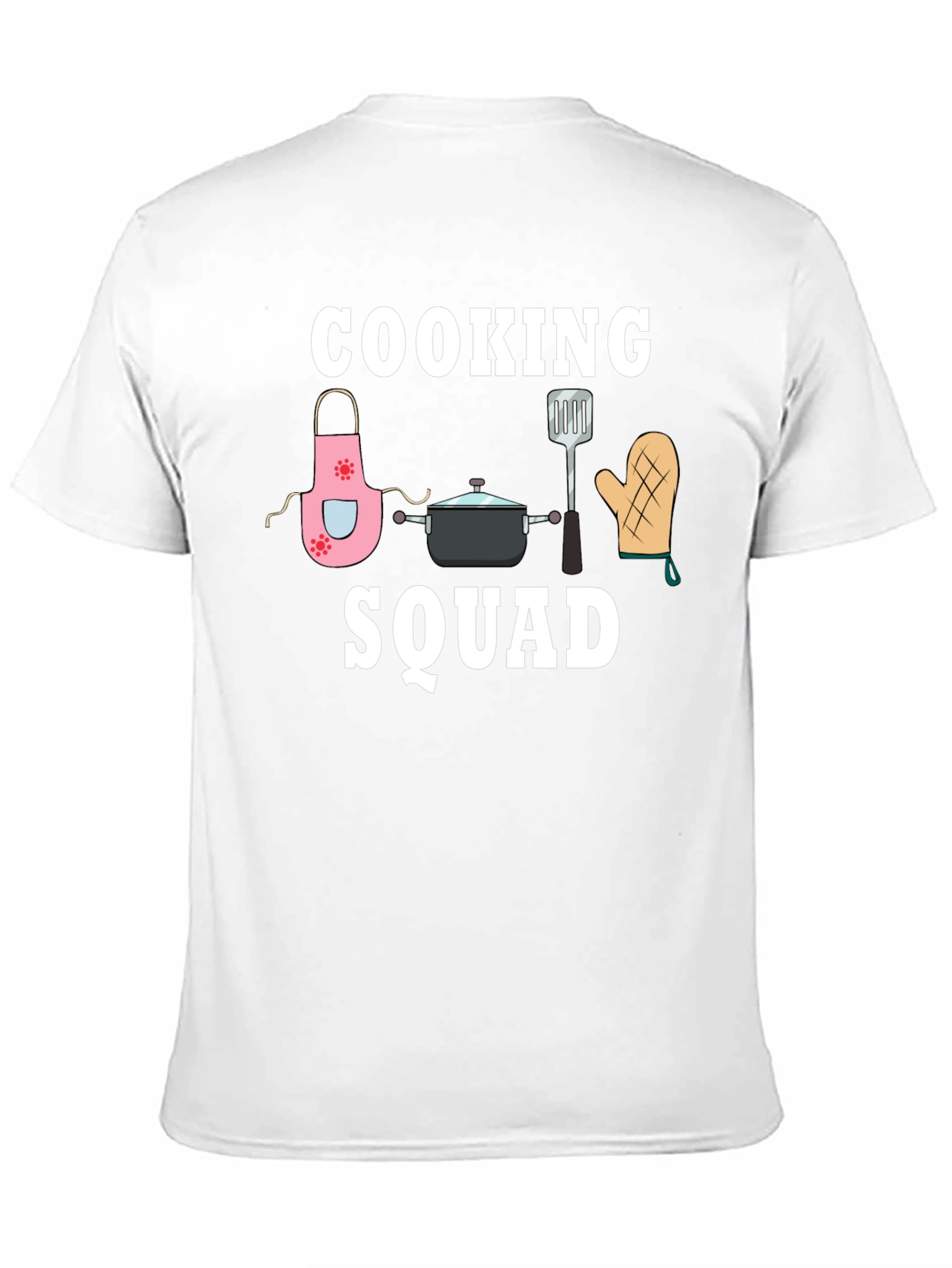 Black Cooking Squad Graphic Tee - Chef Team T-Shirt view 11