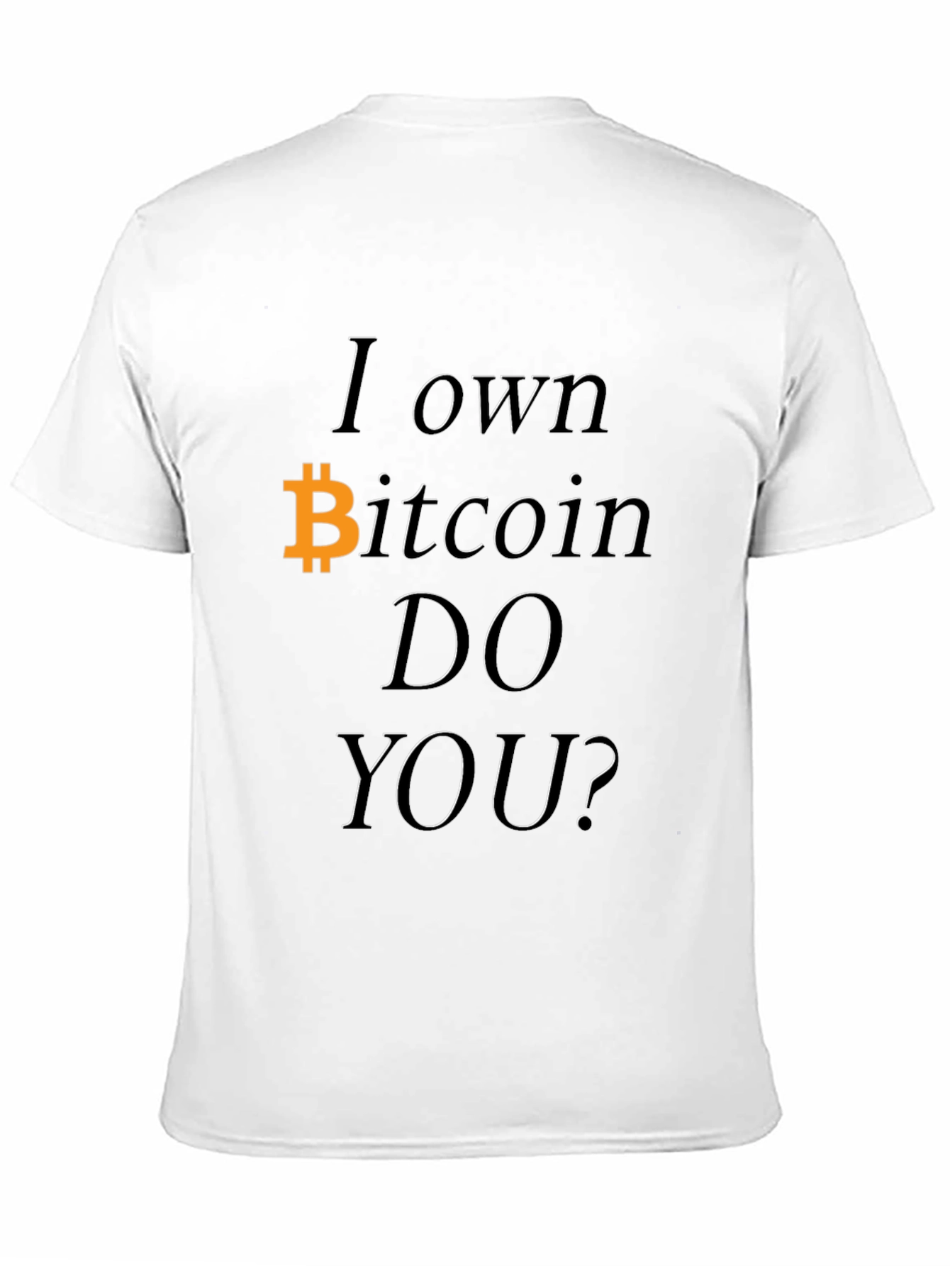 Black Bitcoin Owner Black Graphic Tee Shirt view 11
