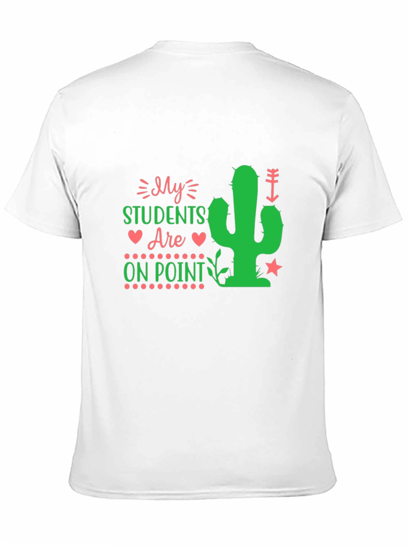 Black My Students Are On Point Teacher T-Shirt view 11