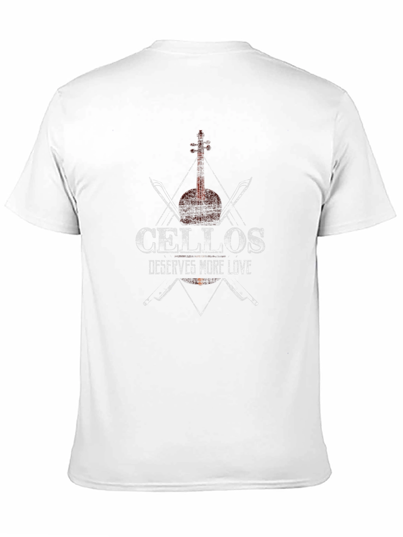 Black Cellos Deserve More Love T-Shirt - Music Lover Tee view 11