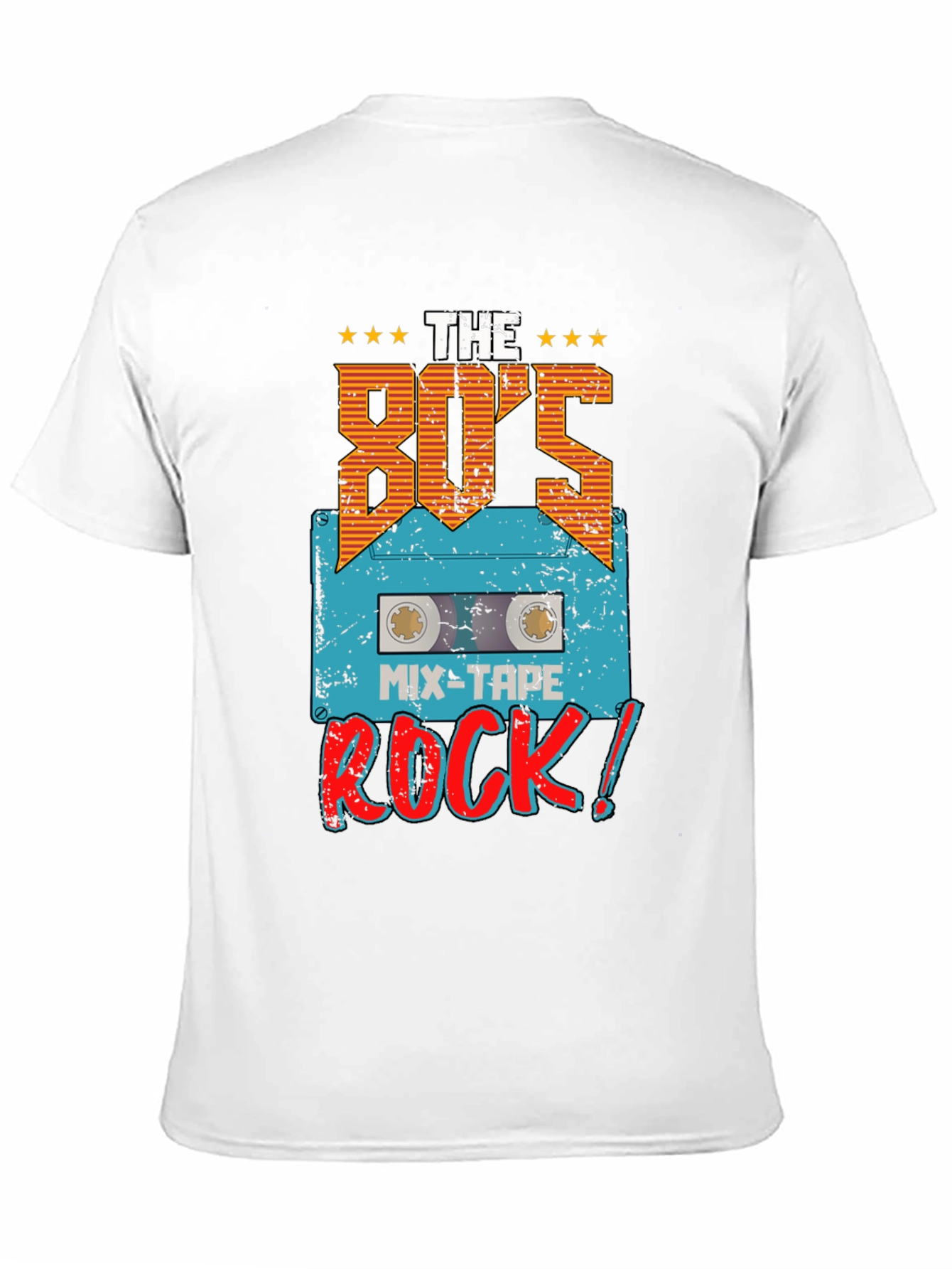 Black 80's Mix-Tape Rock T-Shirt view 11