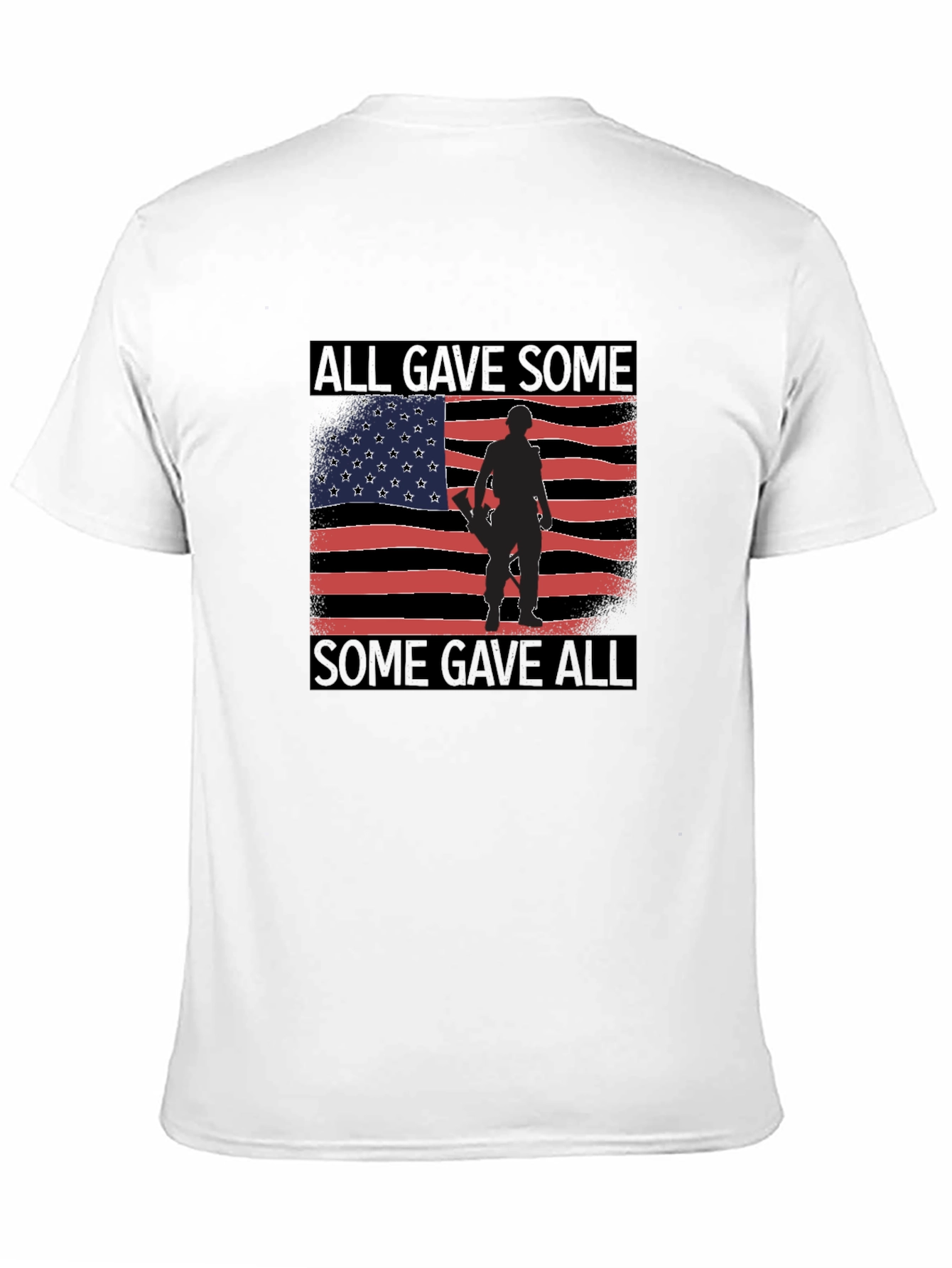 Black All Gave Some T-Shirt view 11