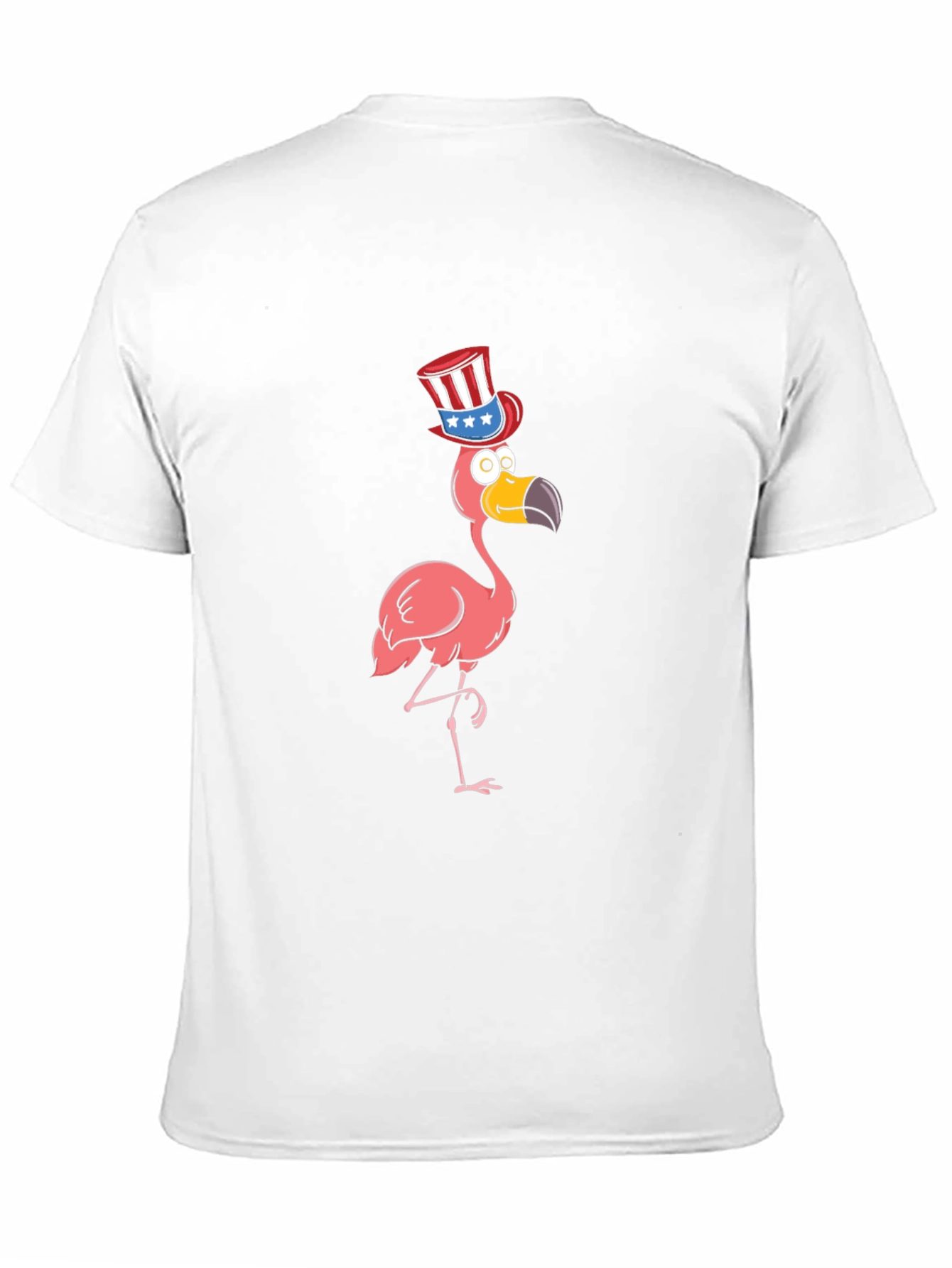 Black Patriotic Flamingo Graphic Tee view 11