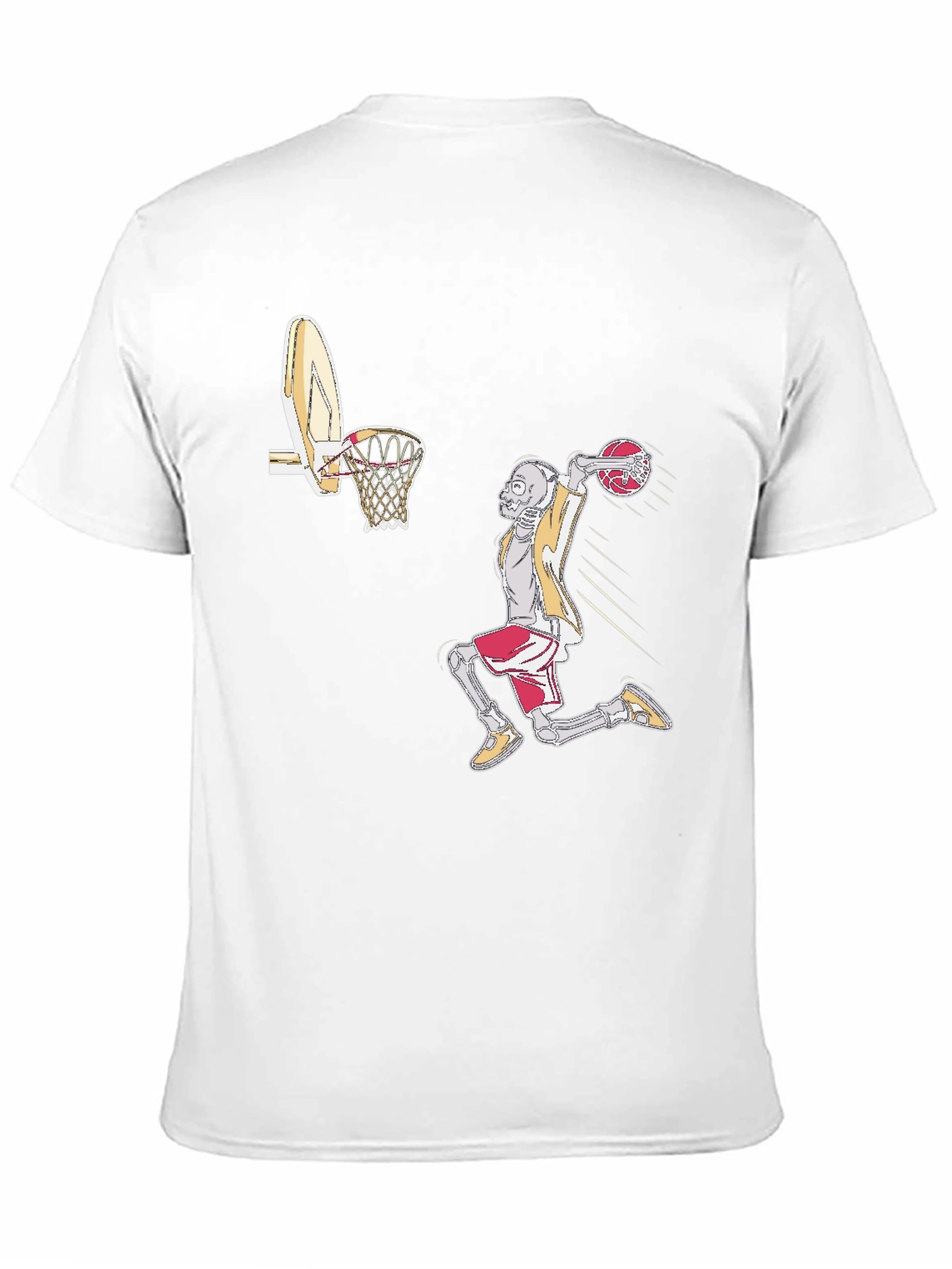 Black Skeleton Dunk T-Shirt view 11