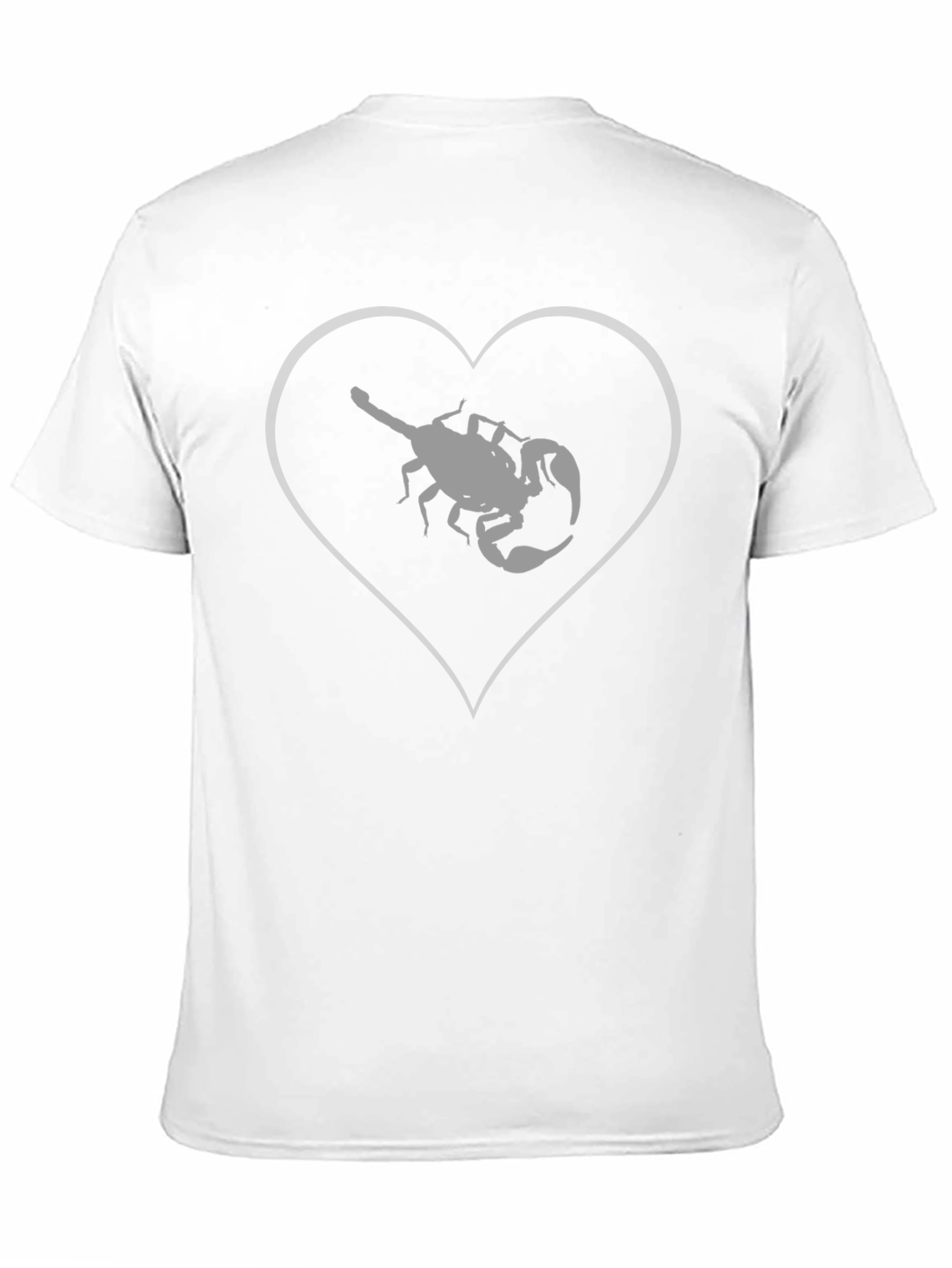 Scorpion Heart Graphic Tee - Men's Black T-Shirt - 11