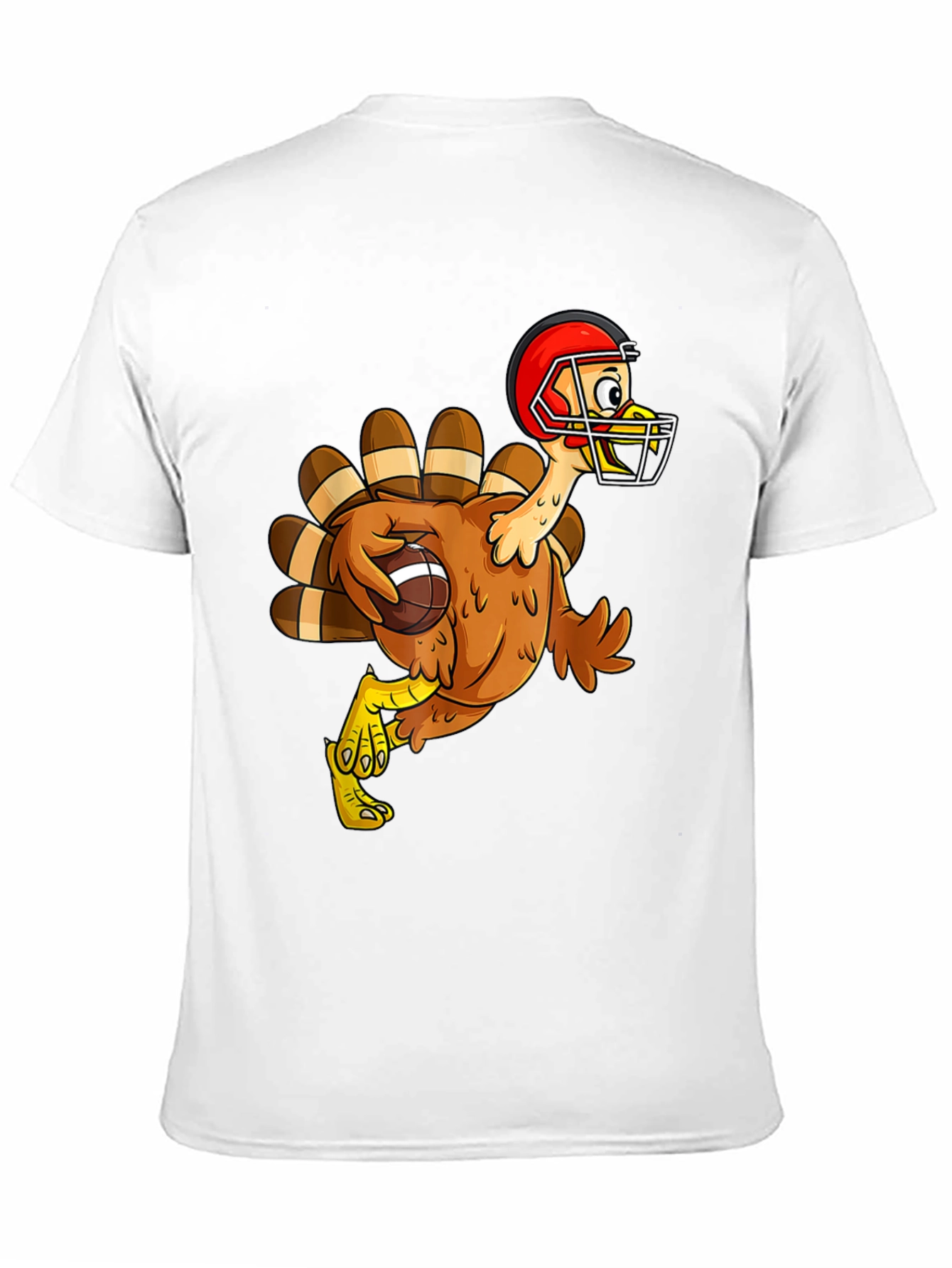 Black Turkey Football T-Shirt view 11