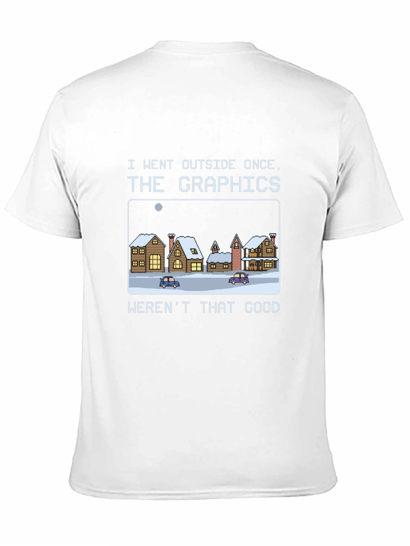 Black Funny Graphics T-Shirt - Gamer Pixel Art Tee view 11