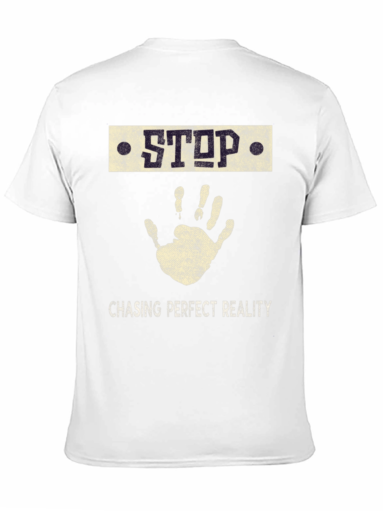 Black Stop Chasing Reality Graphic Tee view 11