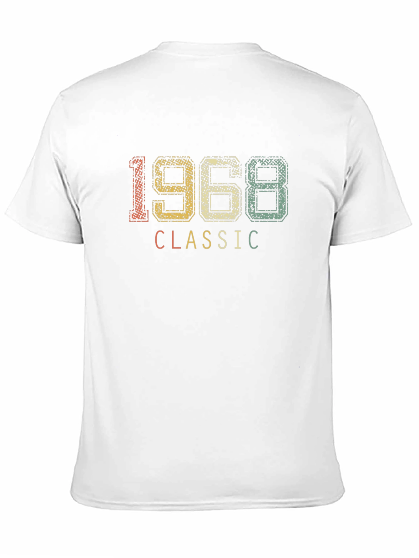 Black Vintage 1968 Classic T-Shirt view 11