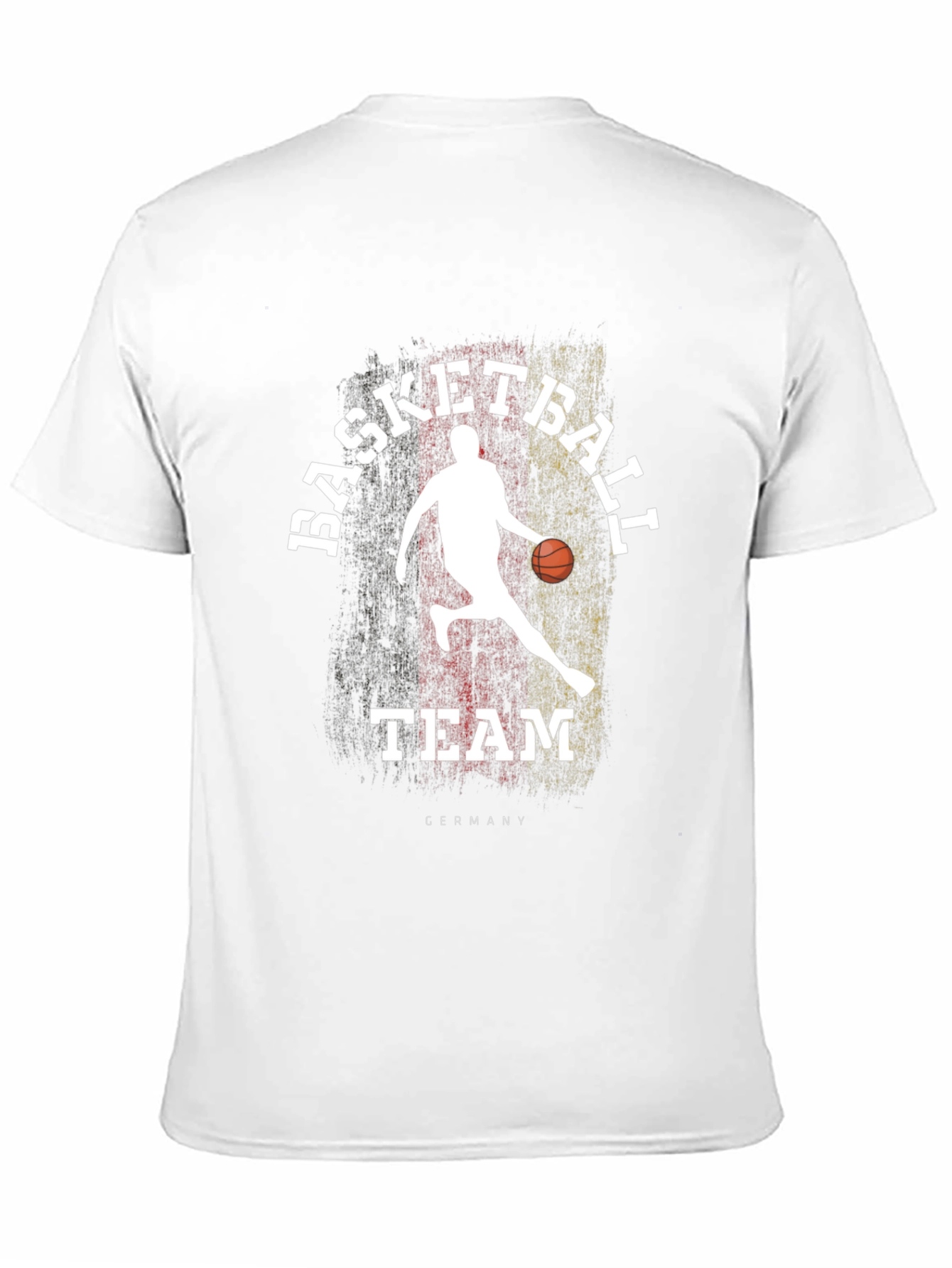 Germany Basketball Team Black T-Shirt - 11