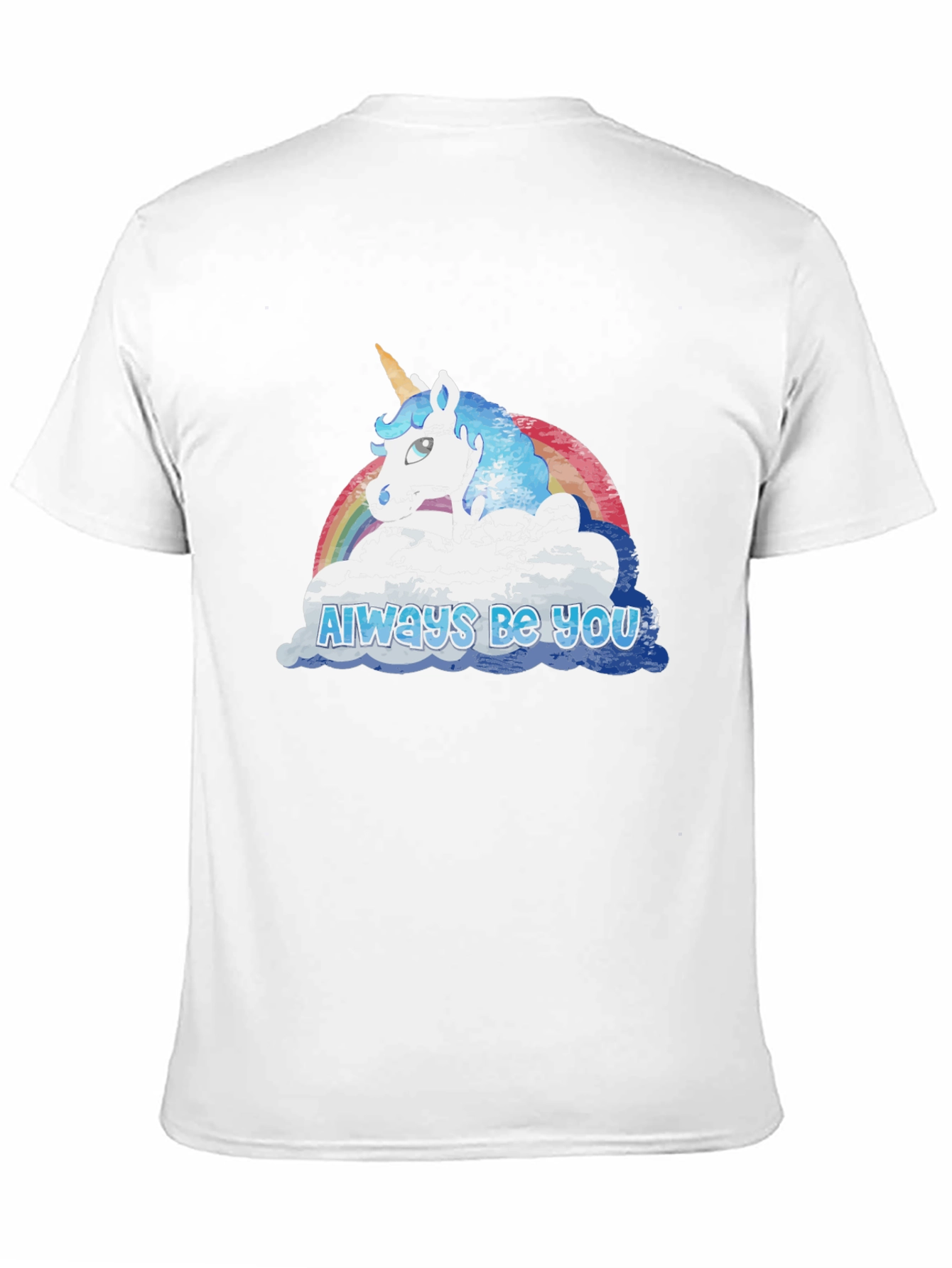 Black Always Be You Unicorn Graphic Tee - Soft Cotton Blend view 11