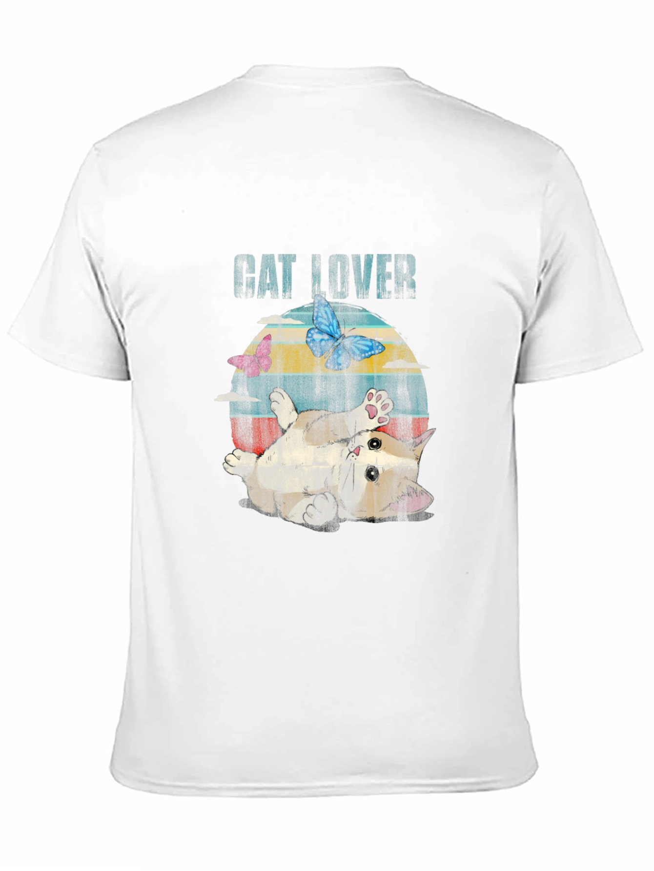 Black Cat Lover Graphic Tee - Unisex Black T-Shirt view 11