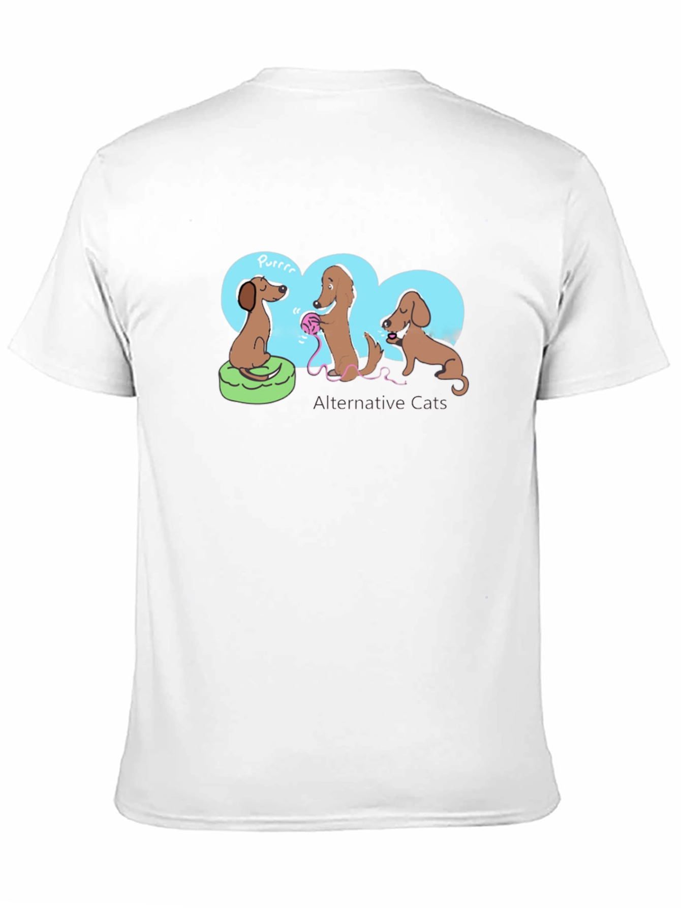 Black Dachshund 'Alternative Cats' Graphic Tee view 11