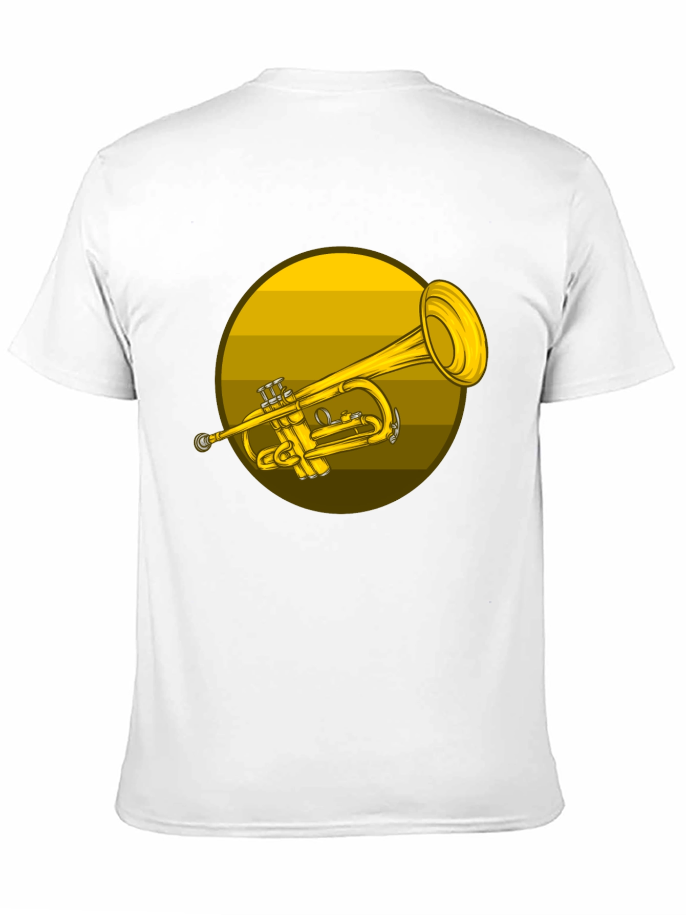 Black Trumpet Graphic T-Shirt - Music Lover Tee view 11