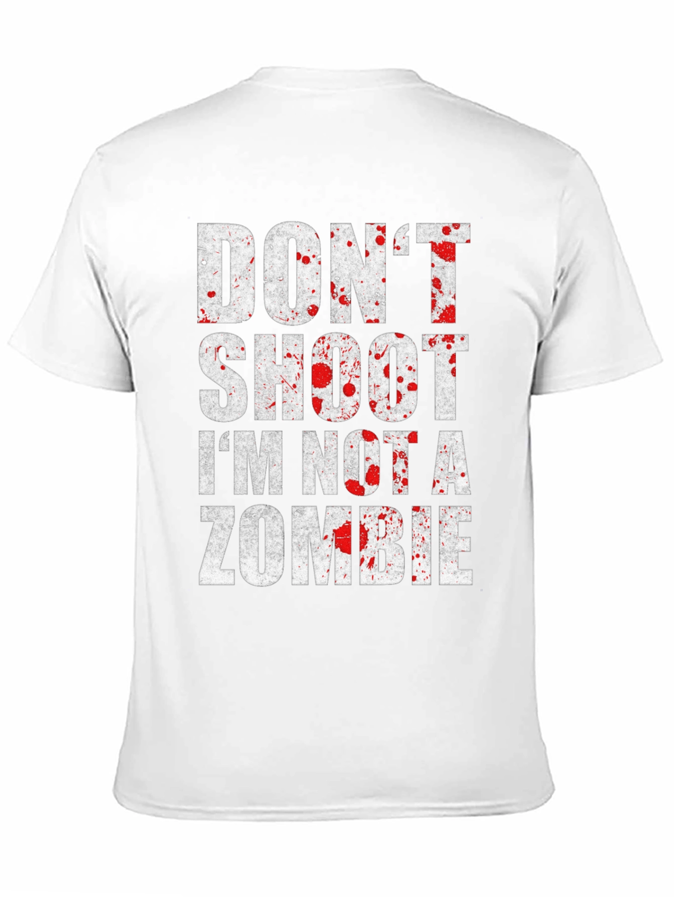 Black Don't Shoot Zombie Graphic Tee view 11