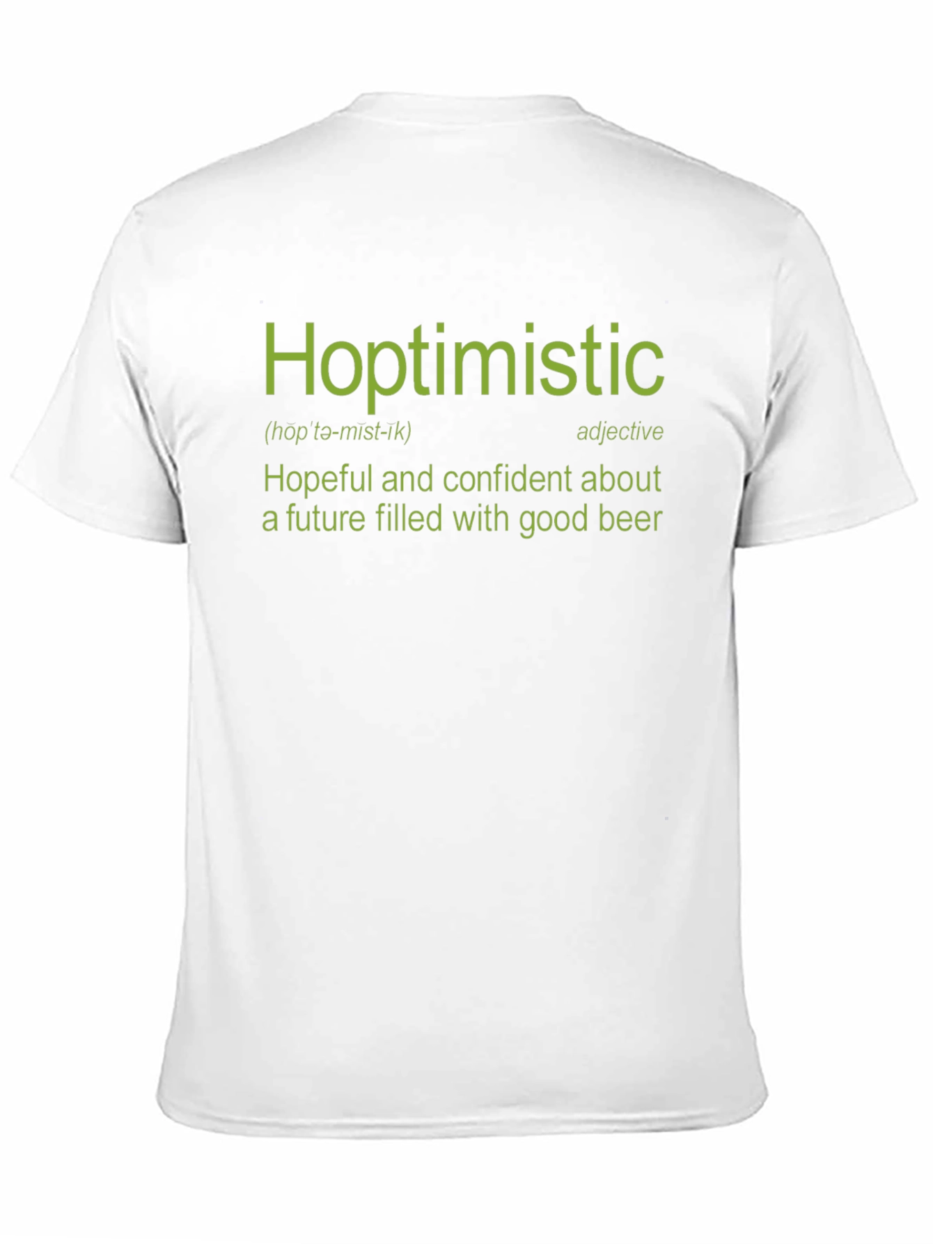 Hoptimistic T-Shirt - Good Beer Future - 11