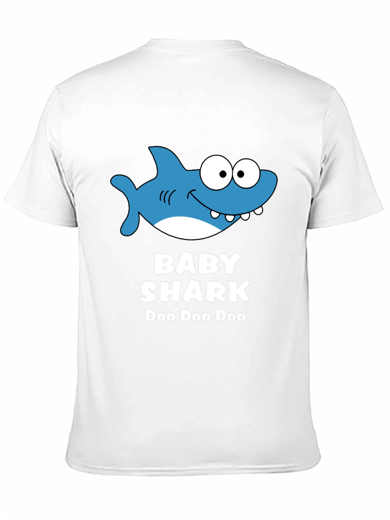 Black Baby Shark Doo Doo Doo T-Shirt view 11
