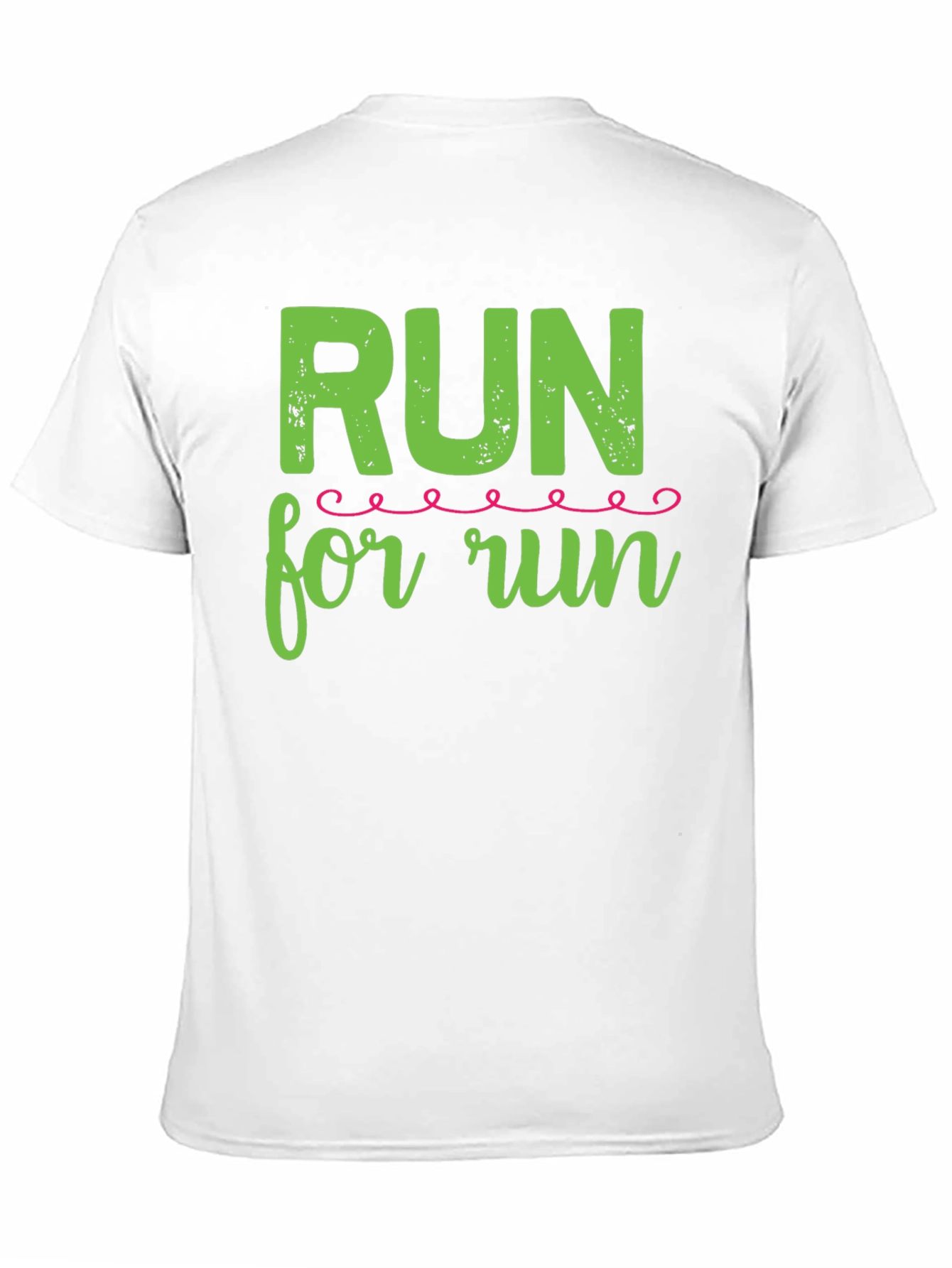 Black Run for Run Graphic Tee - Black Cotton Shirt view 11