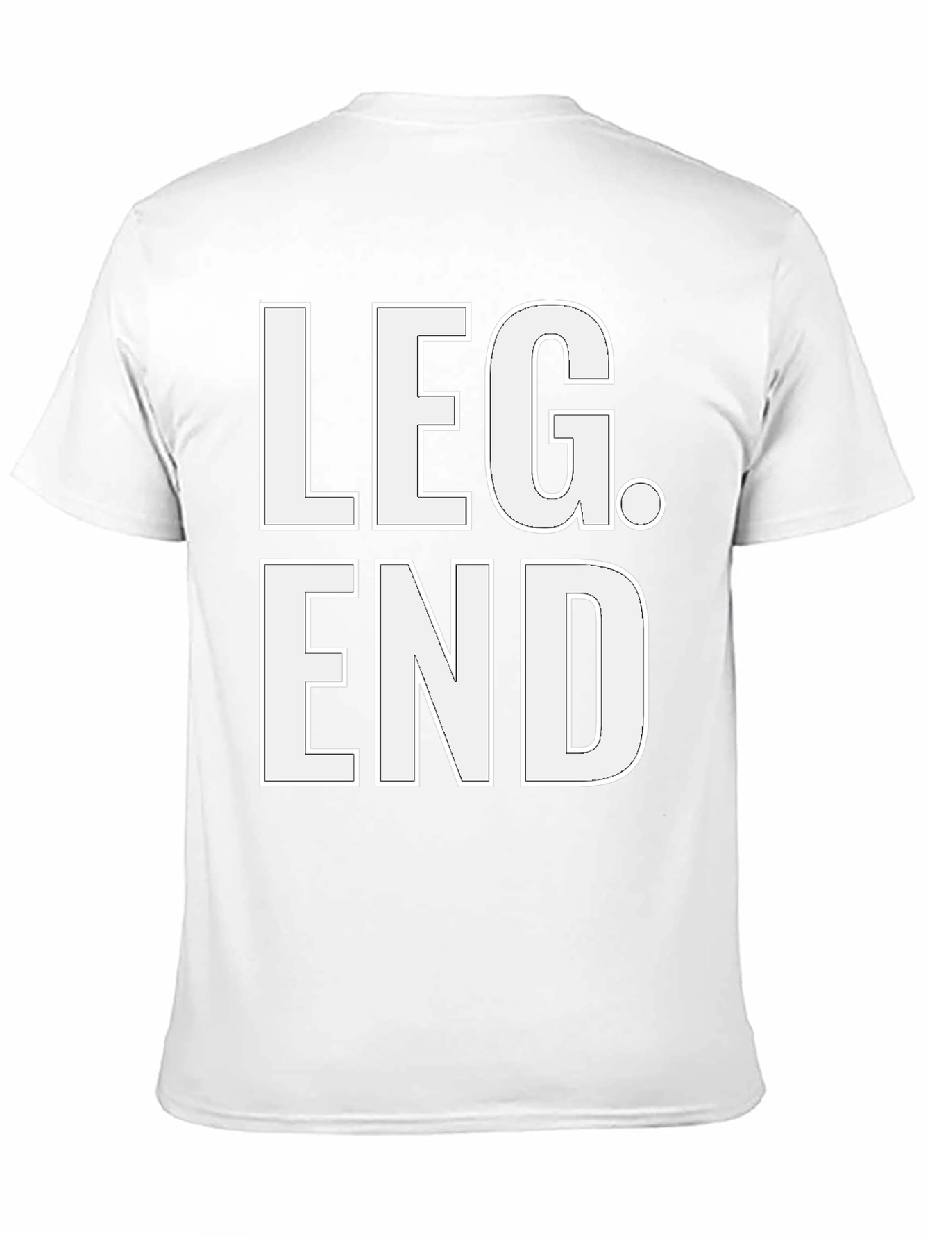 Black Legend Graphic Tee - Bold Statement Shirt view 11