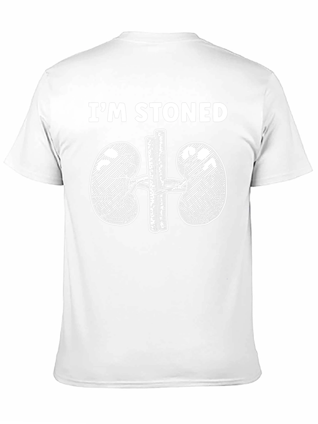 Black I'm Stoned Kidney Humor Graphic Tee view 11
