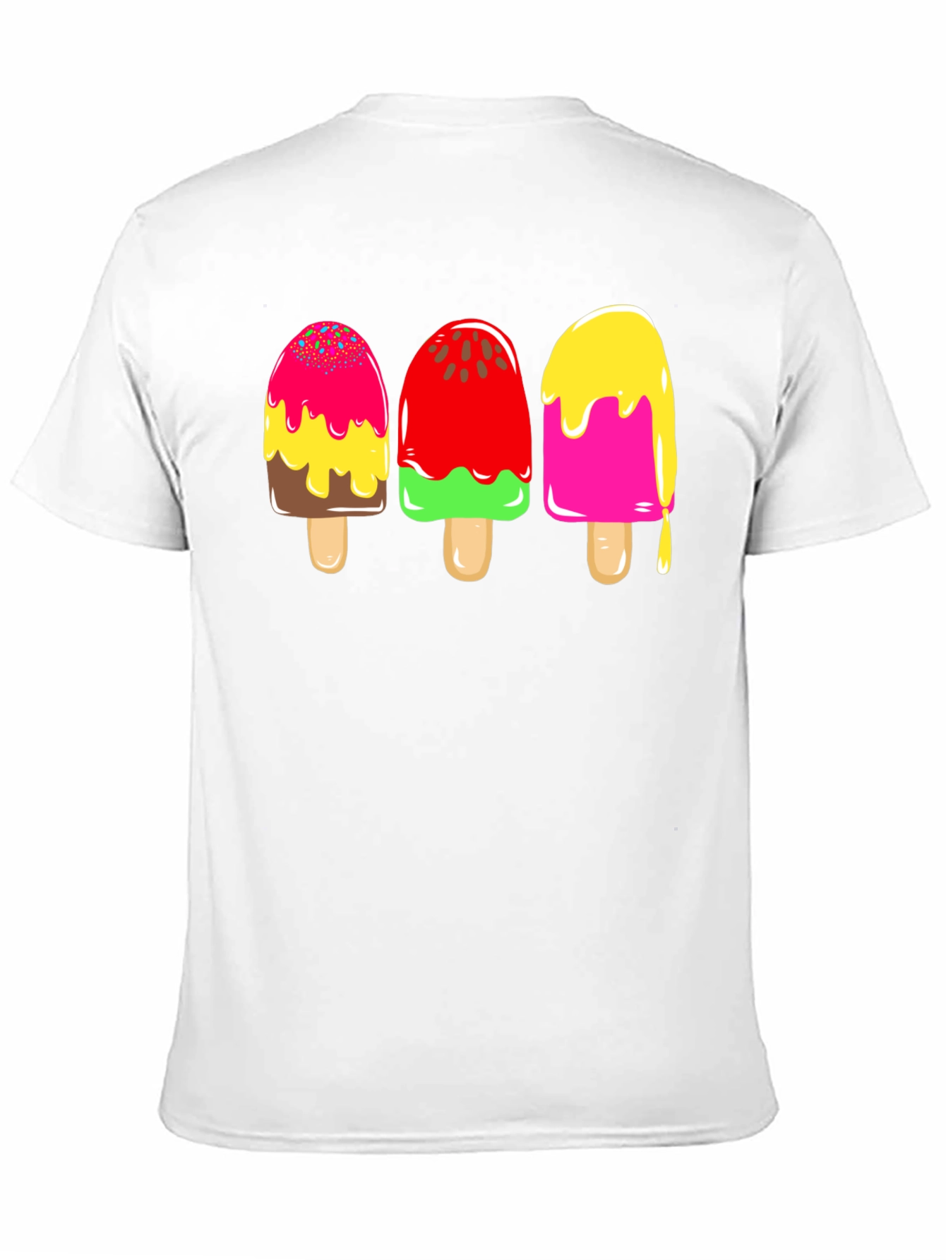 Black Fun Popsicle Graphic Tee - Summer Style view 11