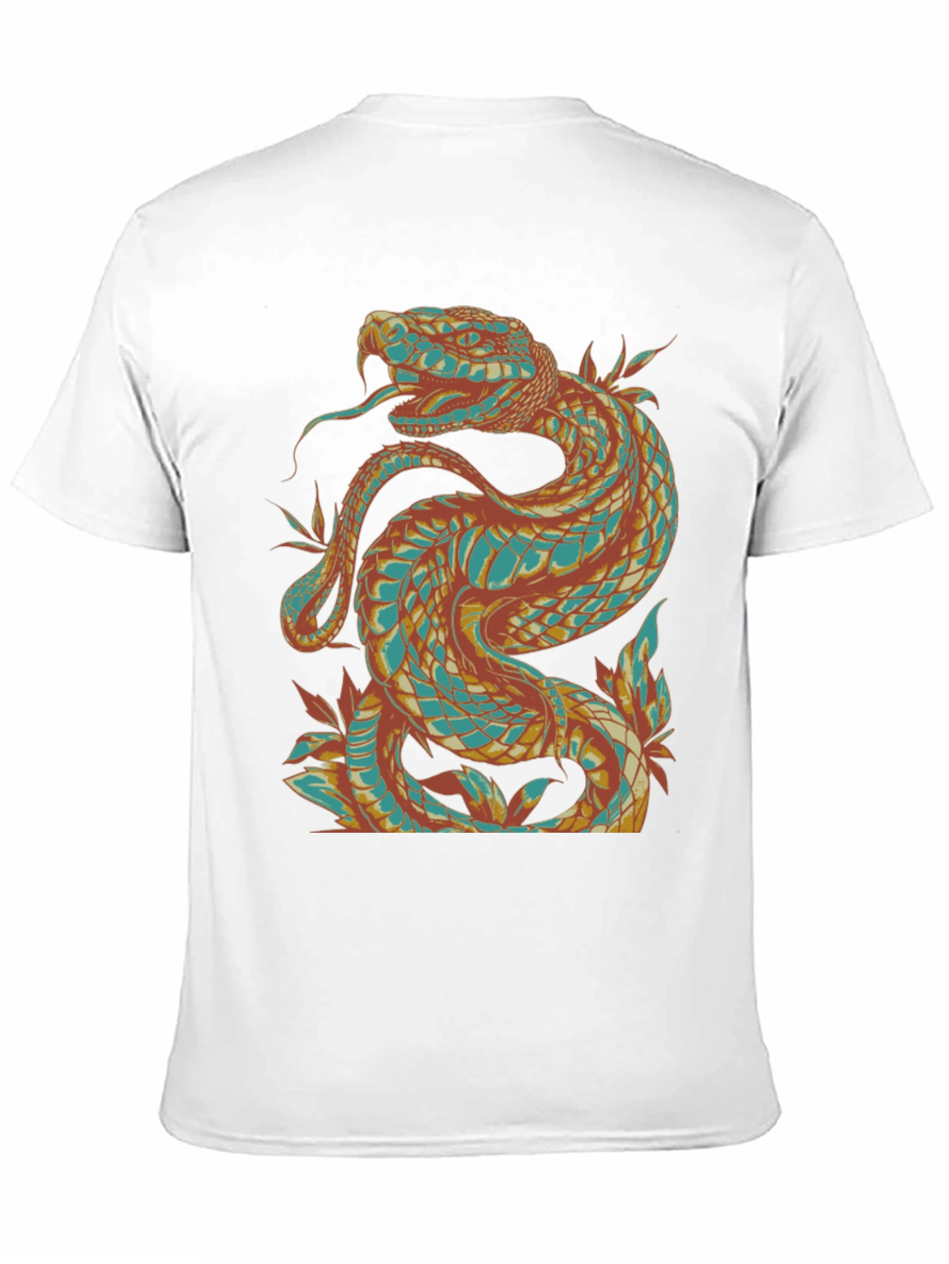 Black Snake Graphic Tee - Cool & Unique Design view 11